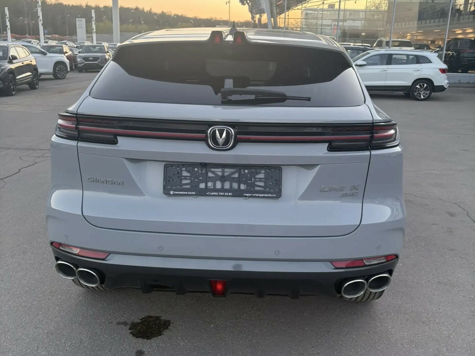 Фото Changan UNI-K Техно 2.0T/226 8AT Полный привод