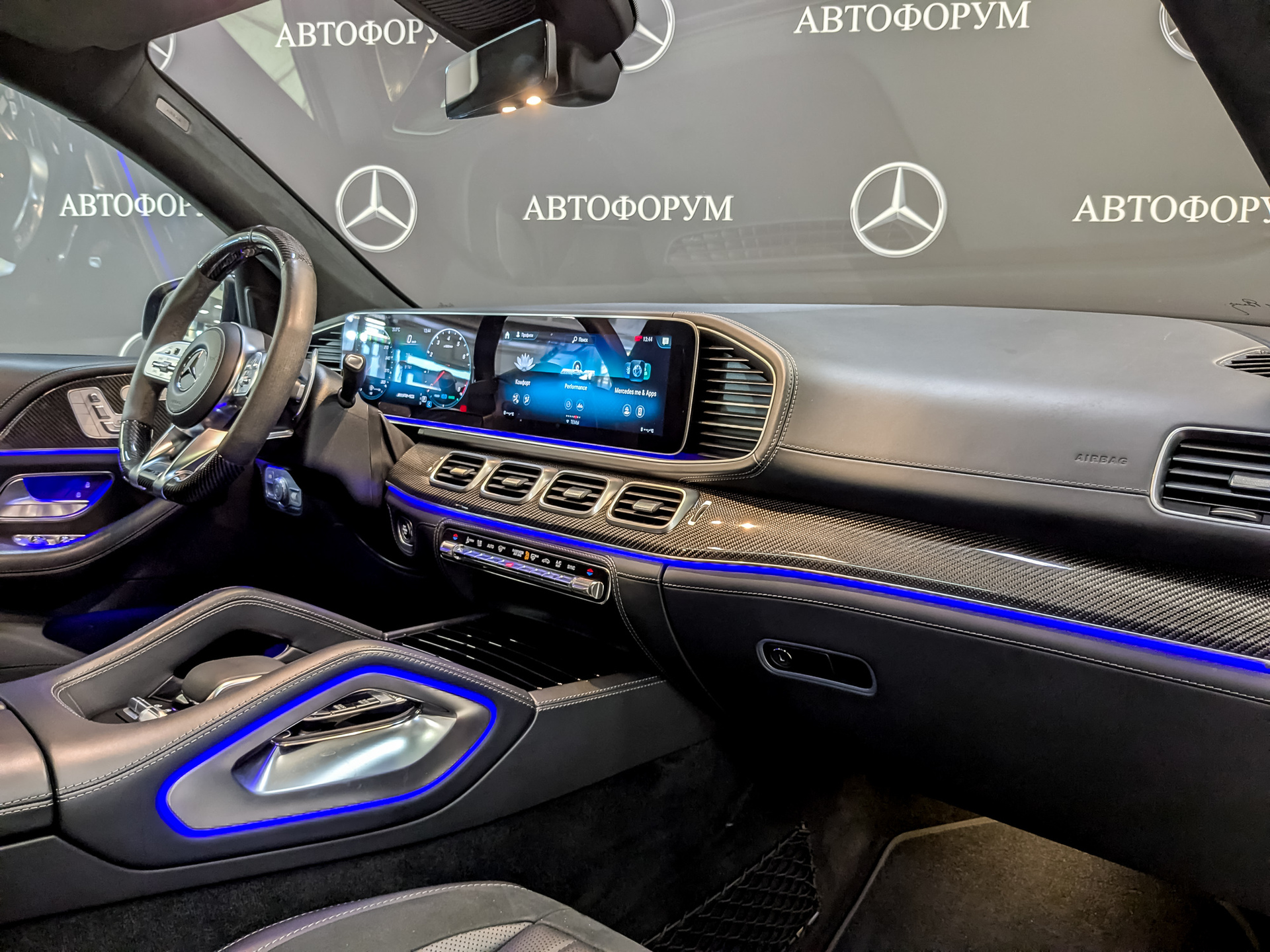 MERCEDES-BENZ GLS 63 AMG 4M 4.00 (626 л.с), автомат, 2021, пробег 81 045 км