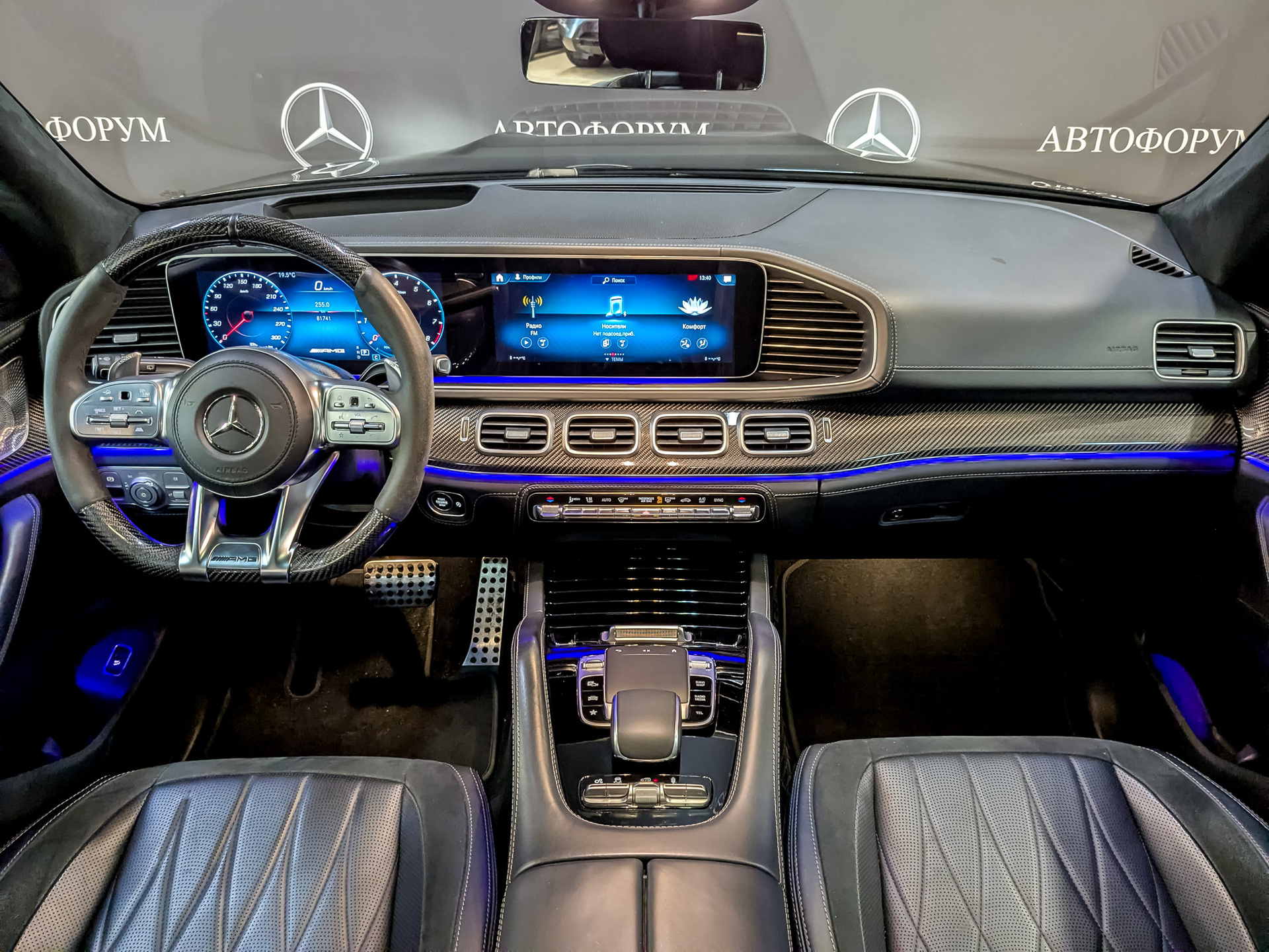 MERCEDES-BENZ GLS 63 AMG 4M 4.00 (626 л.с), автомат, 2021, пробег 81 045 км