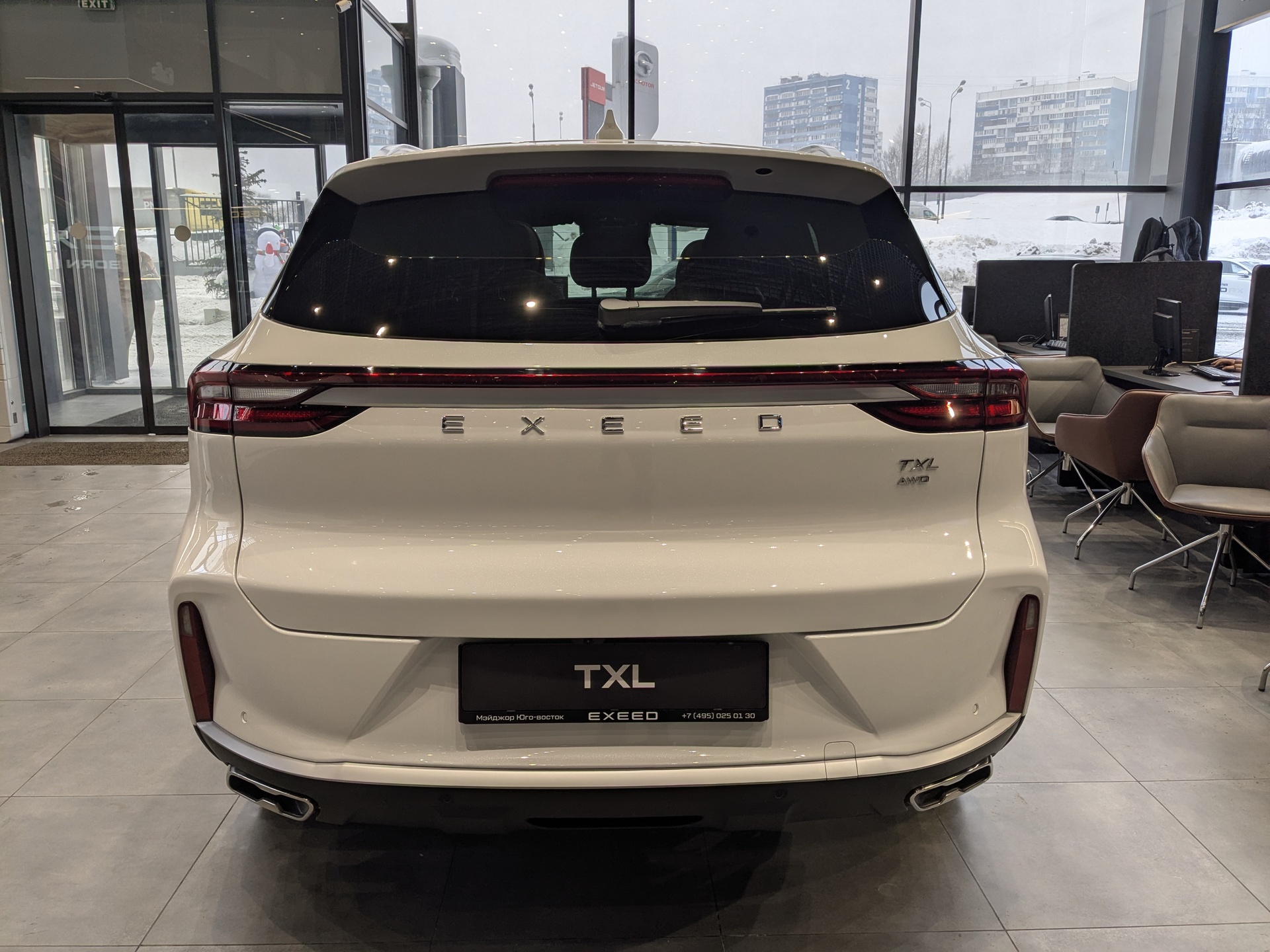 Фото Exeed TXL FL Flagship 2.0T/197 8AT 4WD