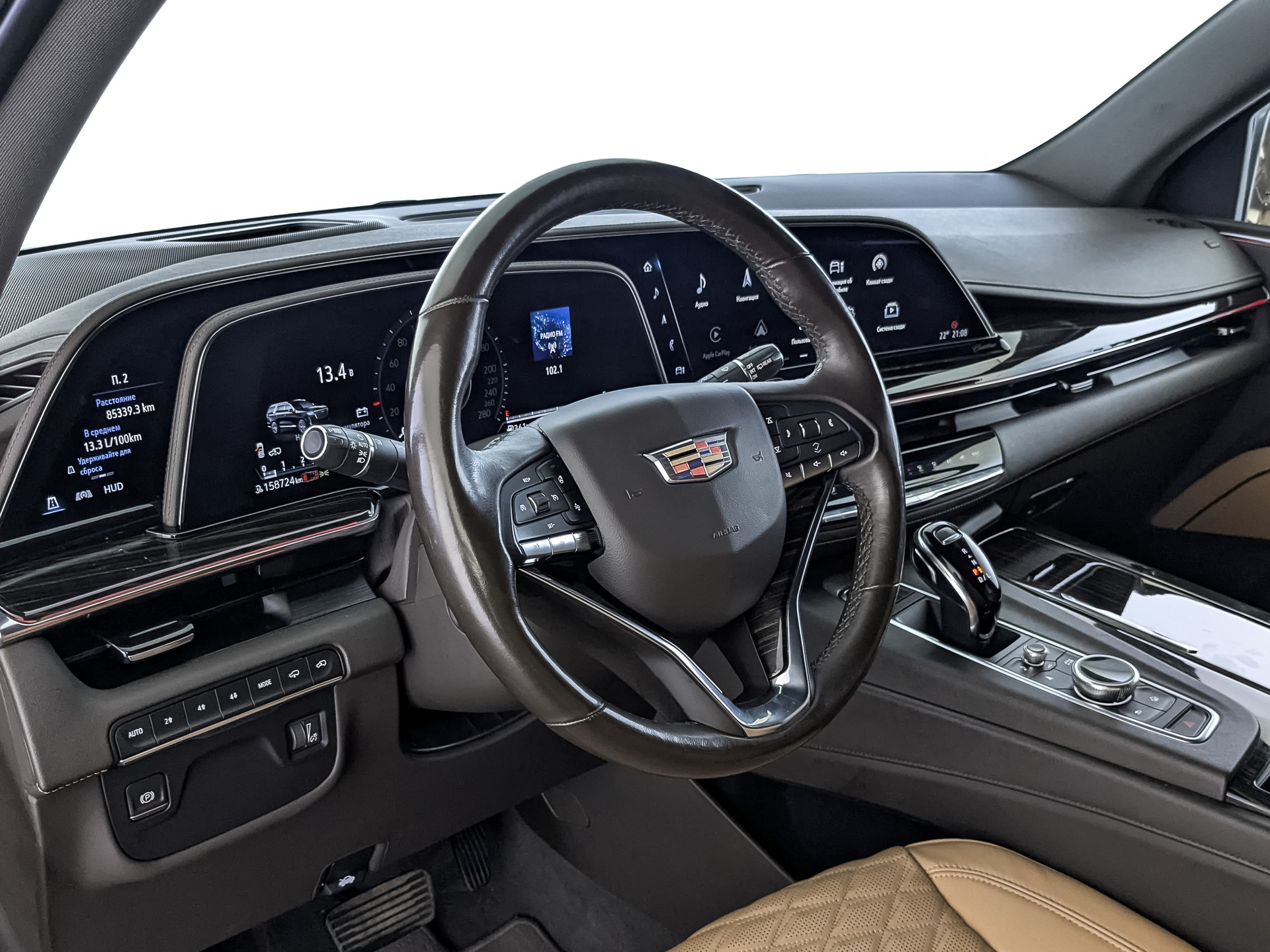 CADILLAC Escalade 6.20 (416 л.с), автомат, 2022, пробег 158 651 км