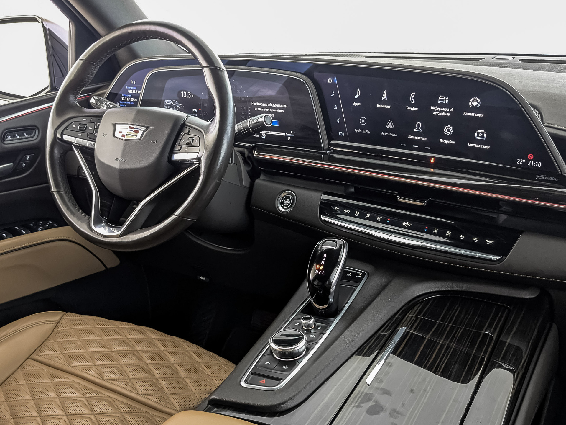 CADILLAC Escalade 6.20 (416 л.с), автомат, 2022, пробег 158 651 км