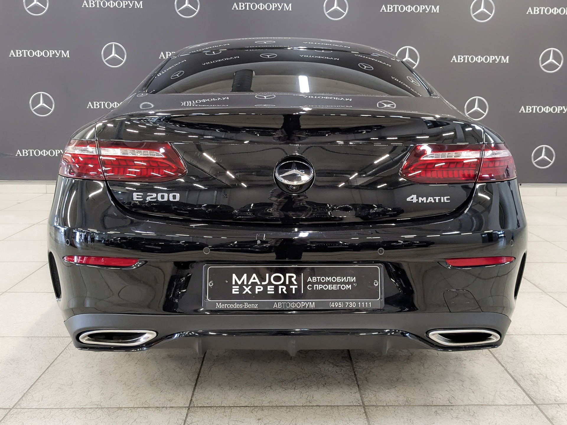 MERCEDES-BENZ E-Класс Купе 2.00 (197 л.с), автомат, 2021, пробег 61 745 км