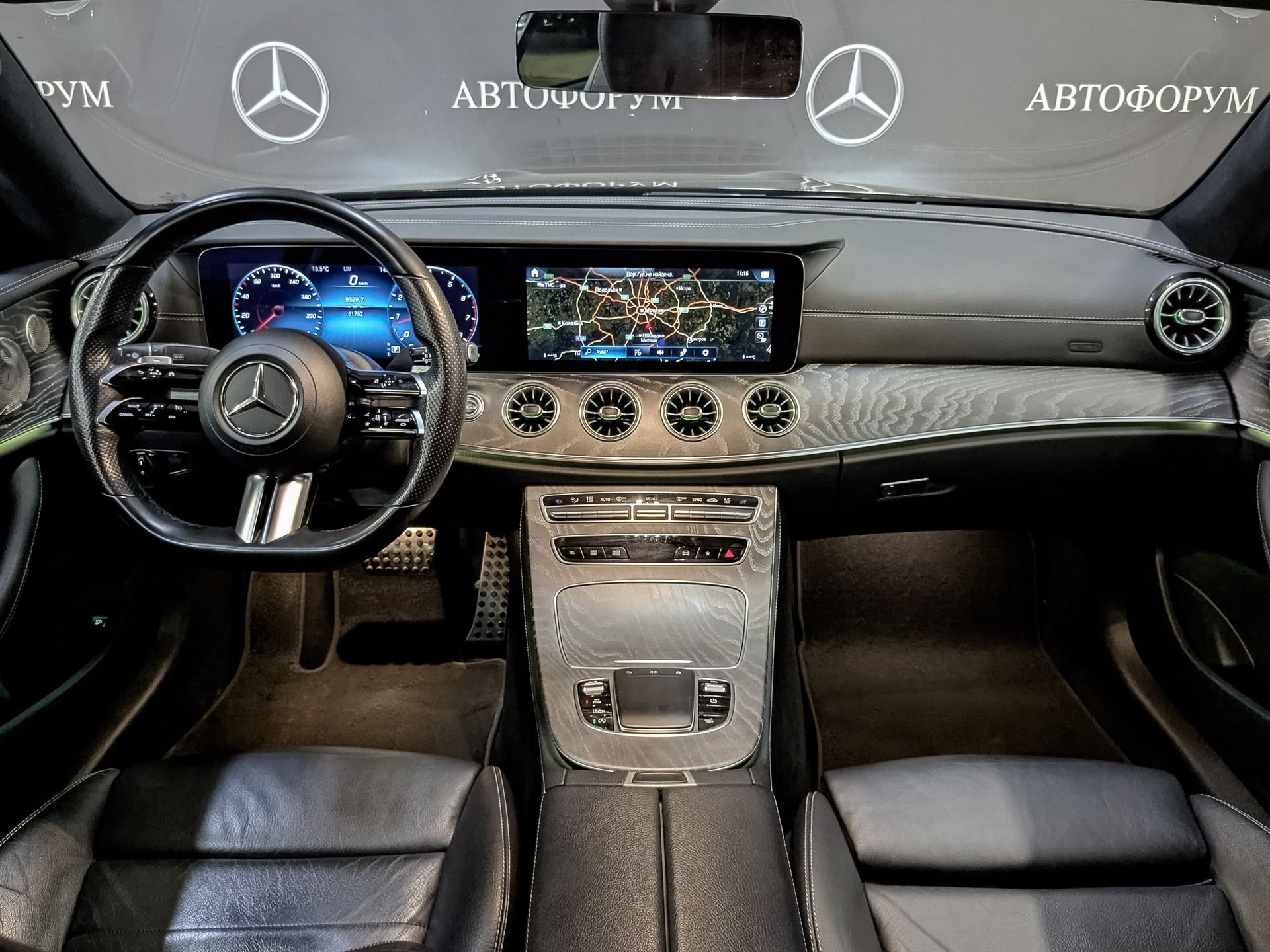 MERCEDES-BENZ E-Класс Купе 2.00 (197 л.с), автомат, 2021, пробег 61 745 км