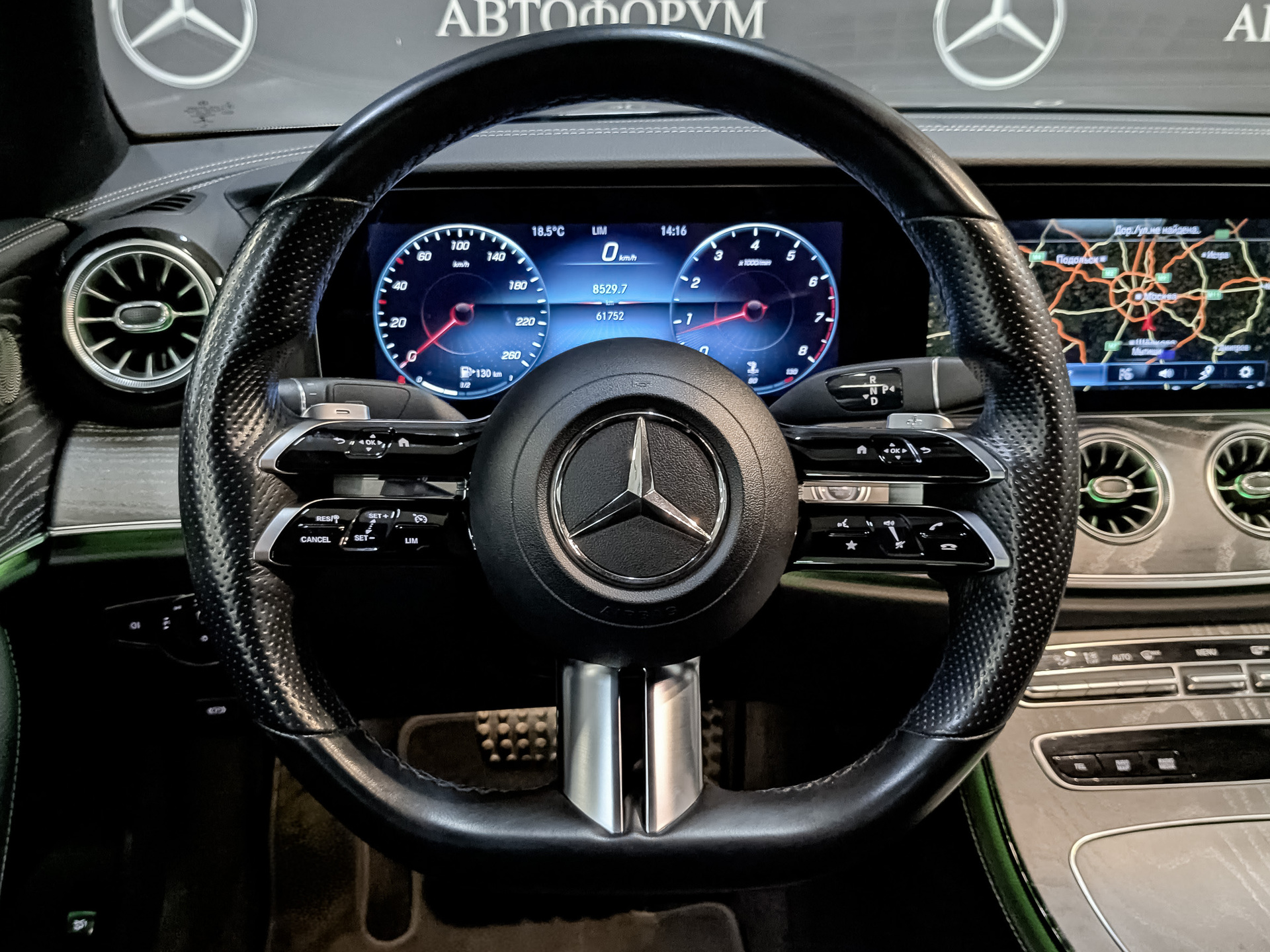 MERCEDES-BENZ E-Класс Купе 2.00 (197 л.с), автомат, 2021, пробег 61 745 км