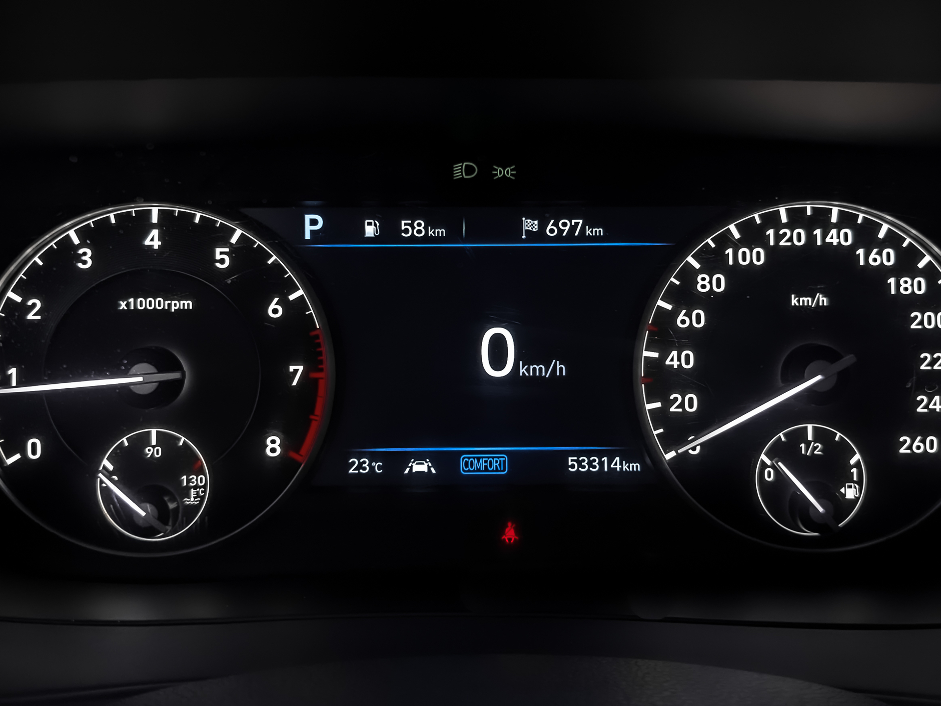 GENESIS G90 5.00 (413 л.с), автомат, 2021, пробег 53 304 км