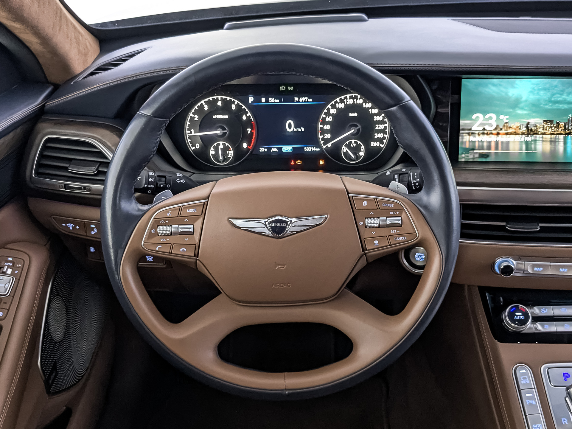 GENESIS G90 5.00 (413 л.с), автомат, 2021, пробег 53 304 км