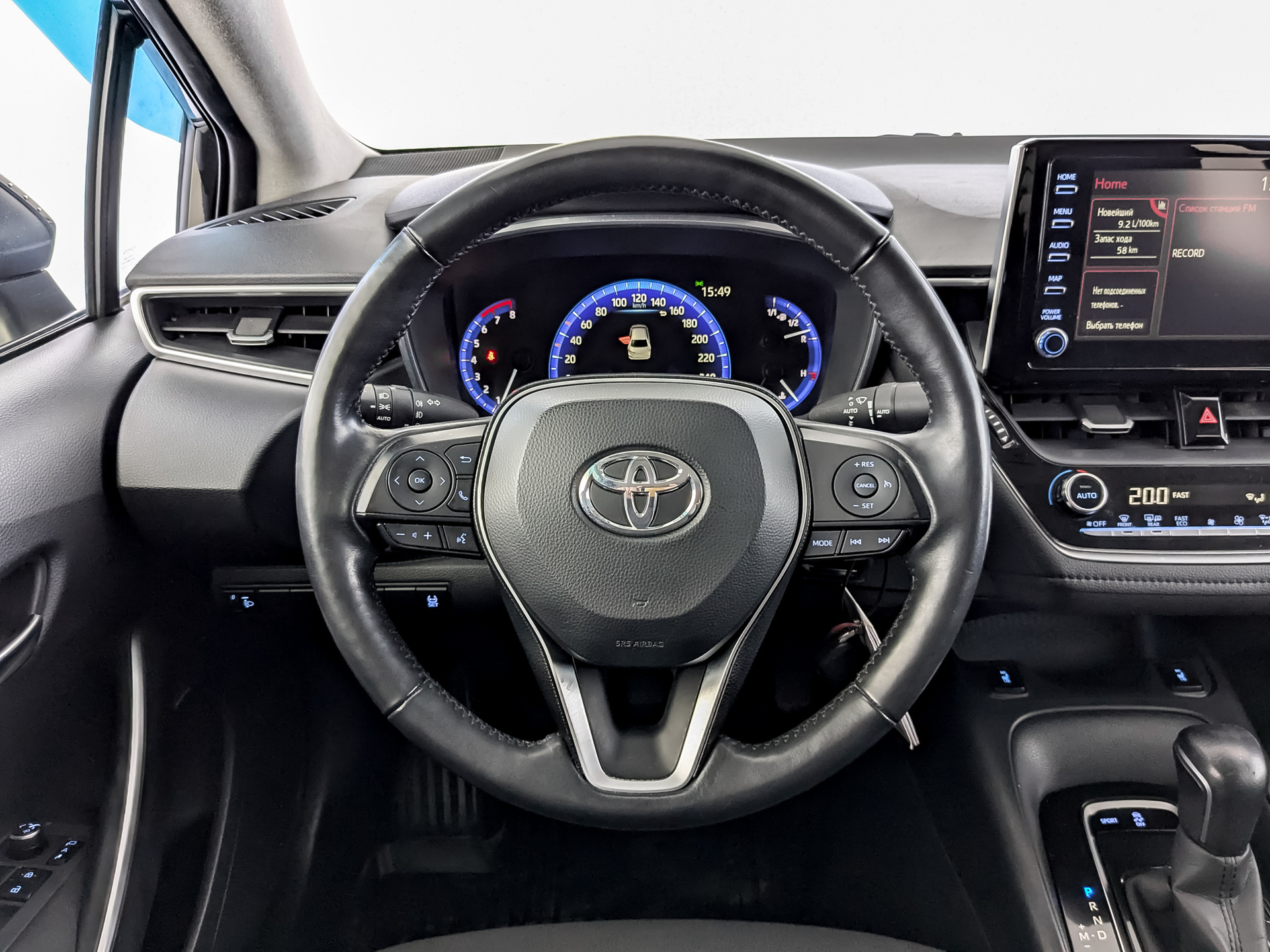 TOYOTA Corolla 1.60 (122 л.с), автомат, 2019, пробег 183 999 км