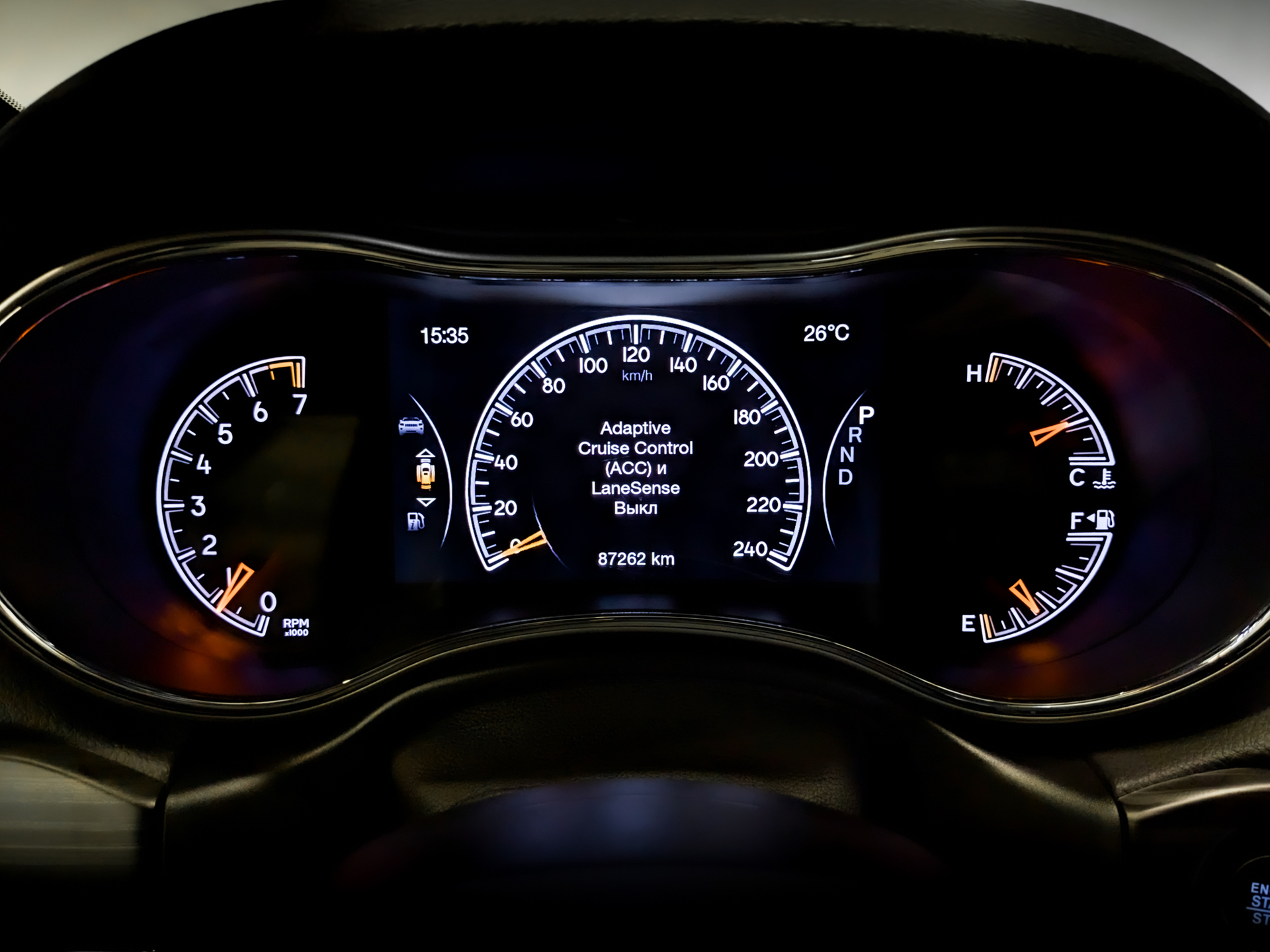 JEEP Grand Cherokee 3.00 (238 л.с), автомат, 2021, пробег 87 262 км