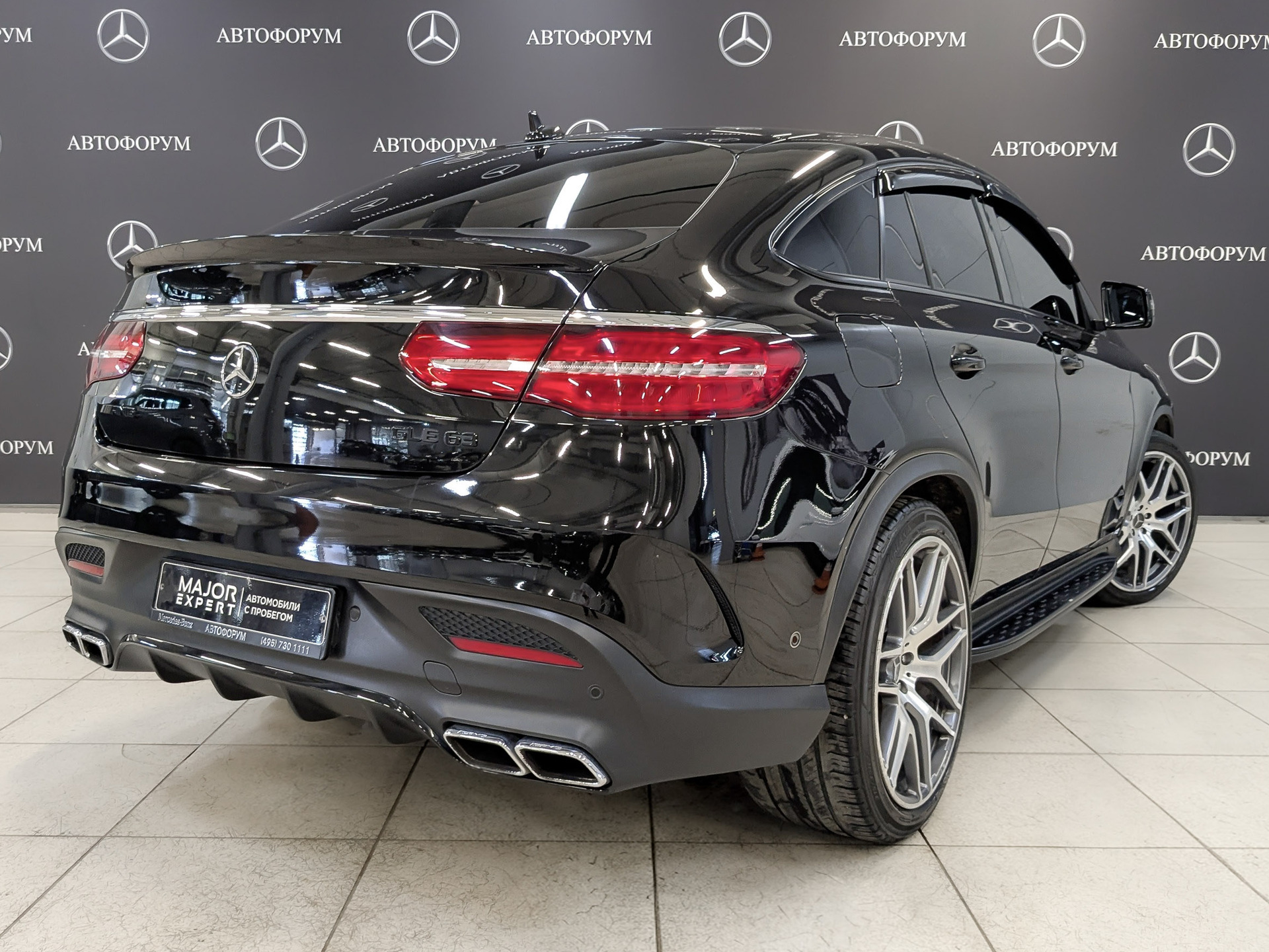 MERCEDES-BENZ GLE 63 Coupe AMG S 5.50 (585 л.с), автомат, 2018, пробег 152 206 км