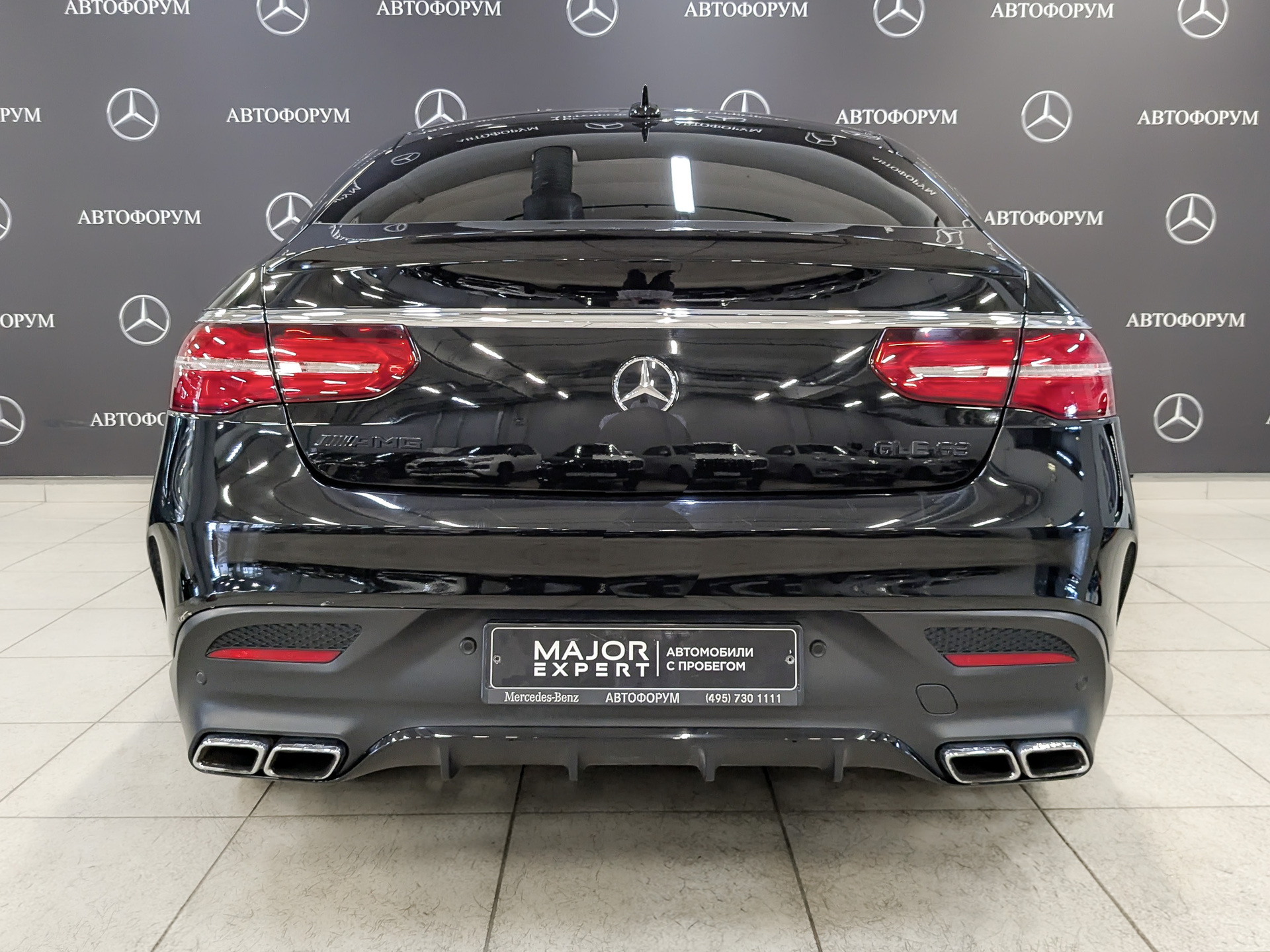 MERCEDES-BENZ GLE 63 Coupe AMG S 5.50 (585 л.с), автомат, 2018, пробег 152 206 км