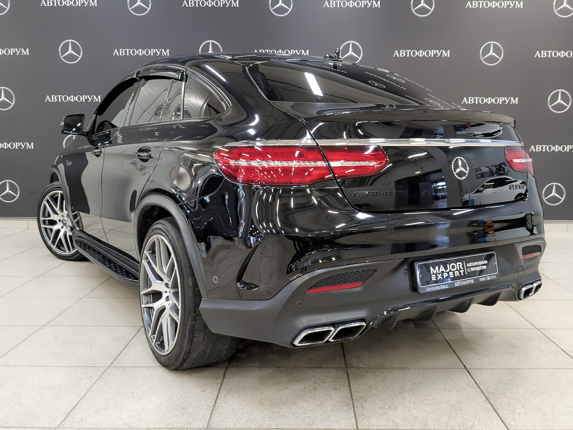 MERCEDES-BENZ GLE 63 Coupe AMG S 5.50 (585 л.с), автомат, 2018, пробег 152 206 км