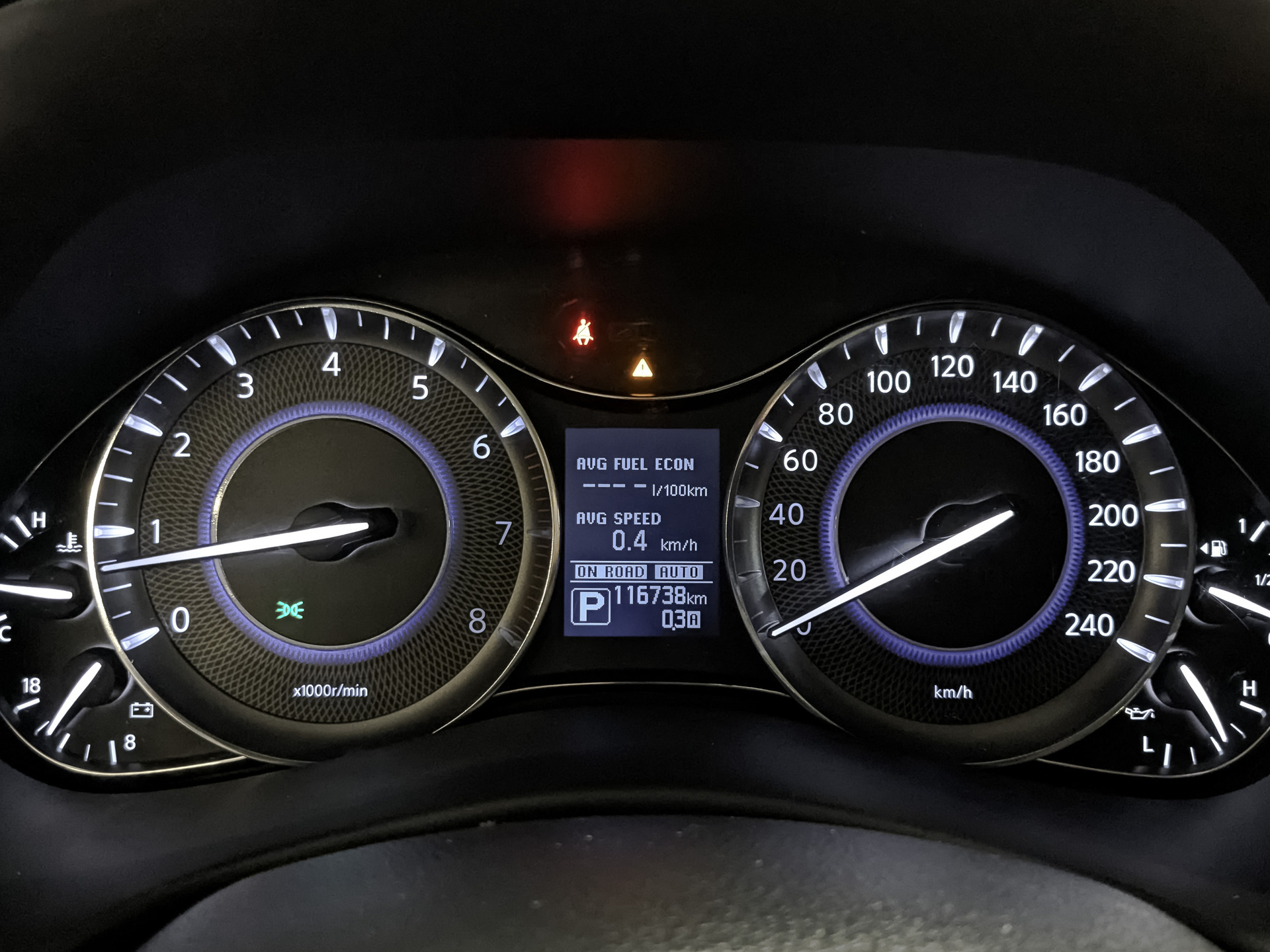 INFINITI QX80 5.60 (405 л.с), автомат, 2019, пробег 116 717 км