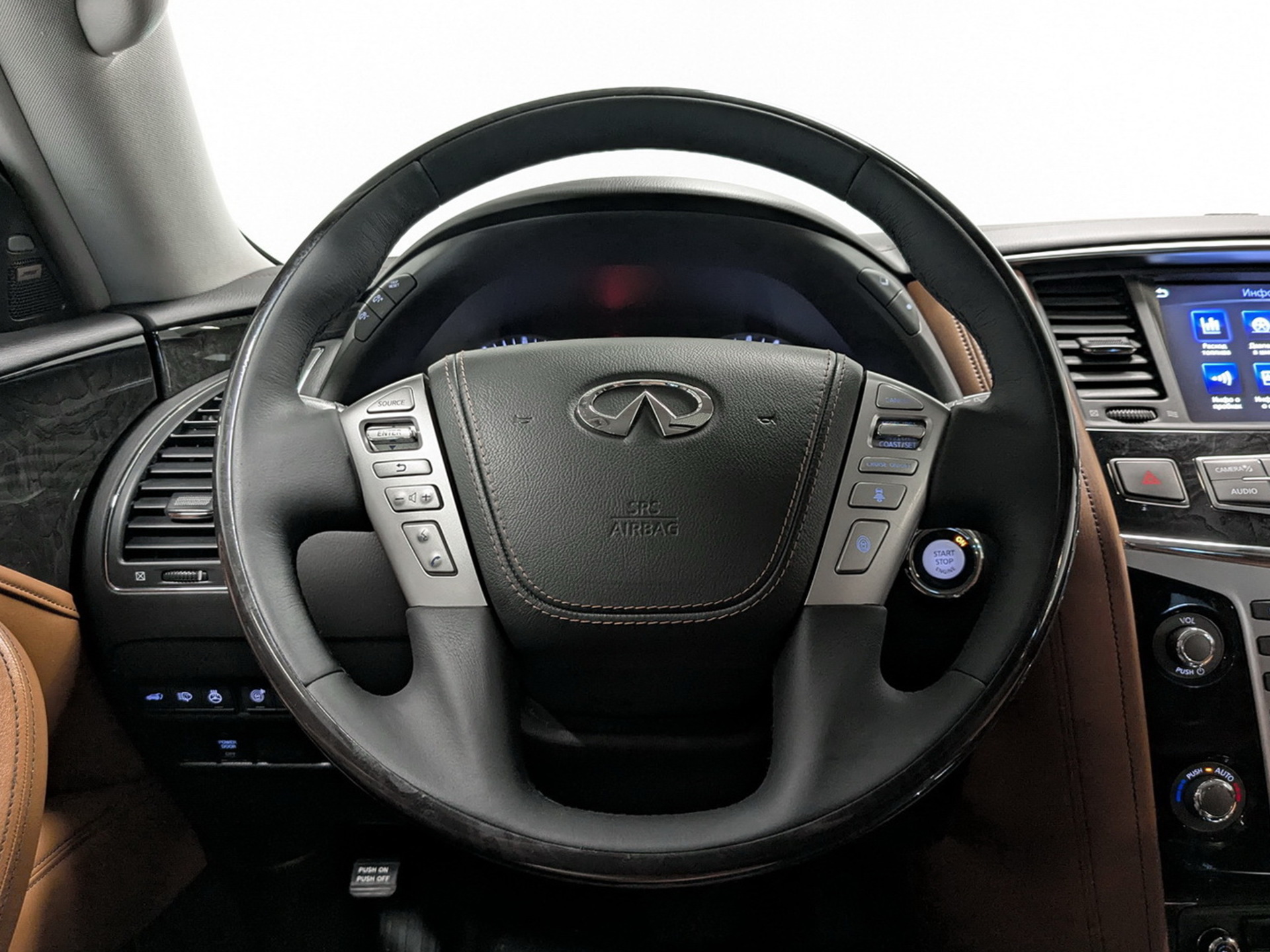 INFINITI QX80 5.60 (405 л.с), автомат, 2019, пробег 116 717 км