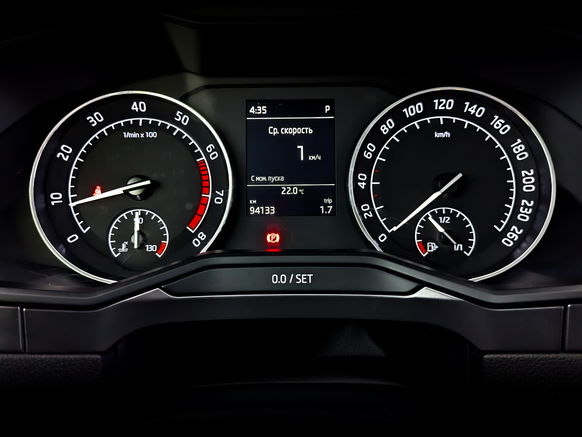 SKODA Superb 1.40 (150 л.с), автомат, 2019, пробег 94 130 км