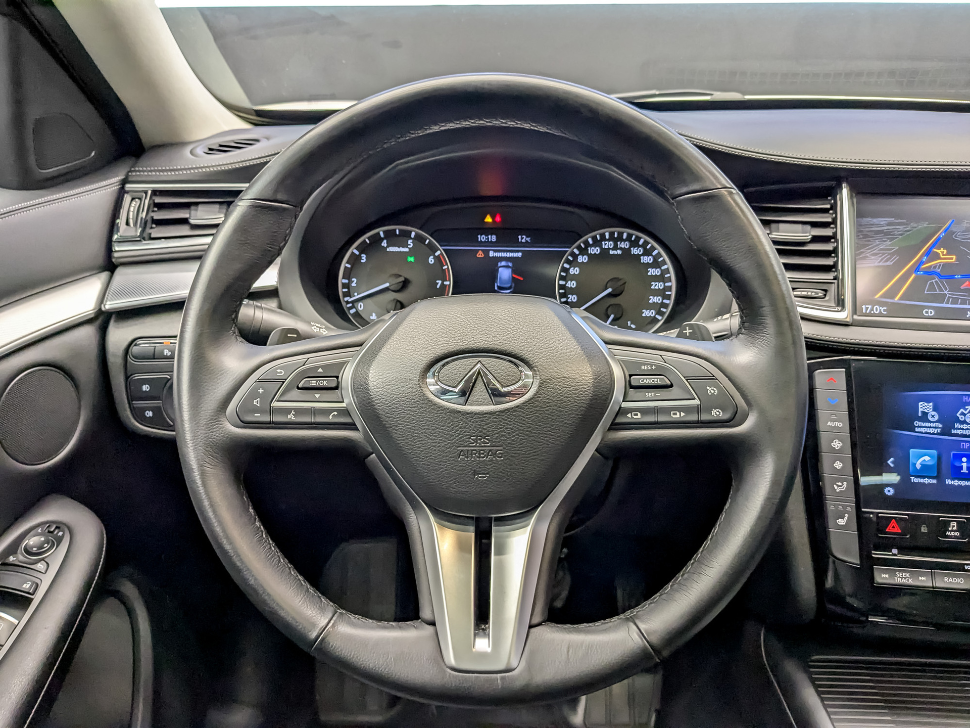 INFINITI QX50 2.00 (249 л.с), автомат, 2019, пробег 103 626 км