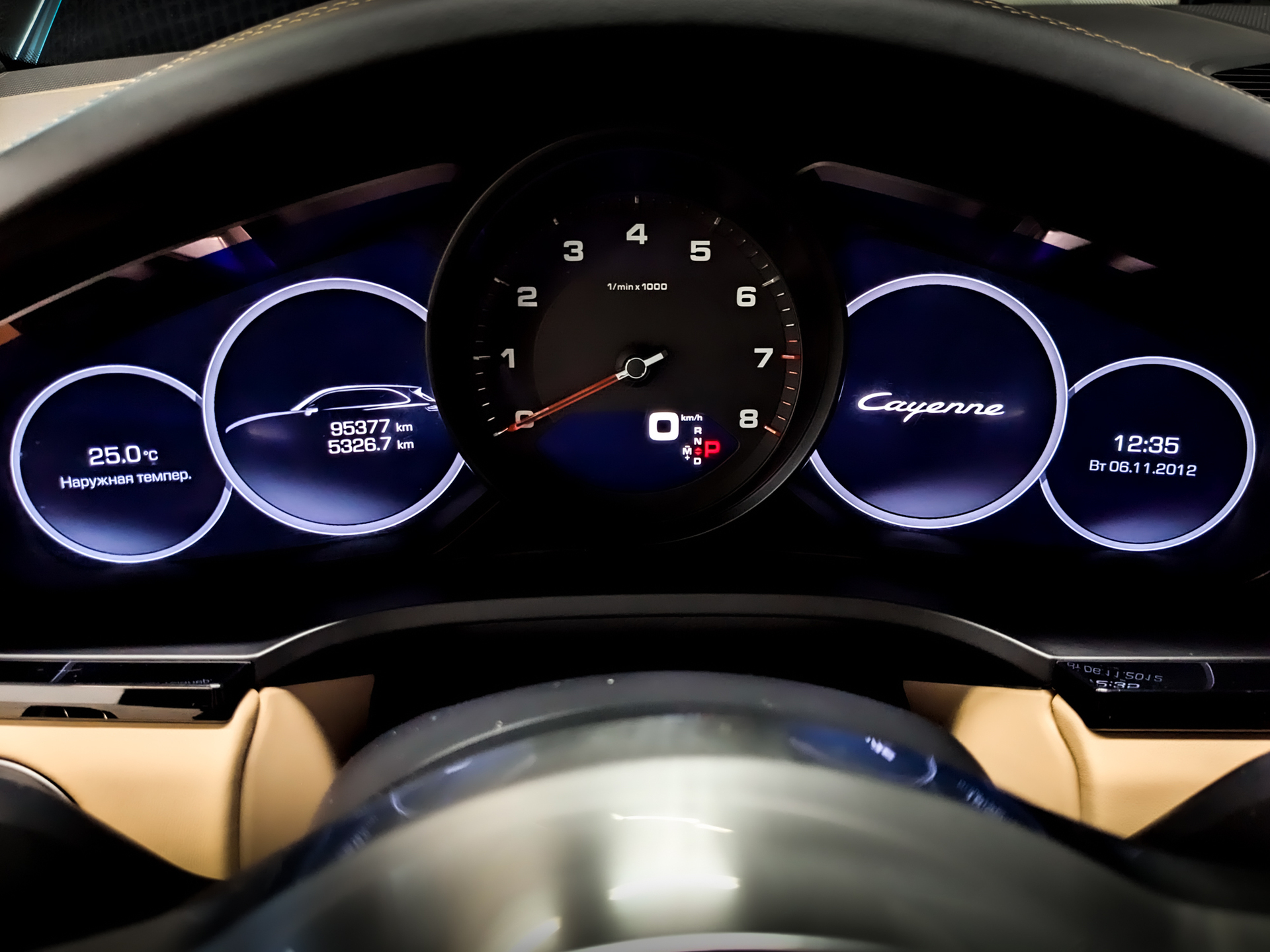 PORSCHE Cayenne 3.00 (340 л.с), автомат, 2021, пробег 95 374 км
