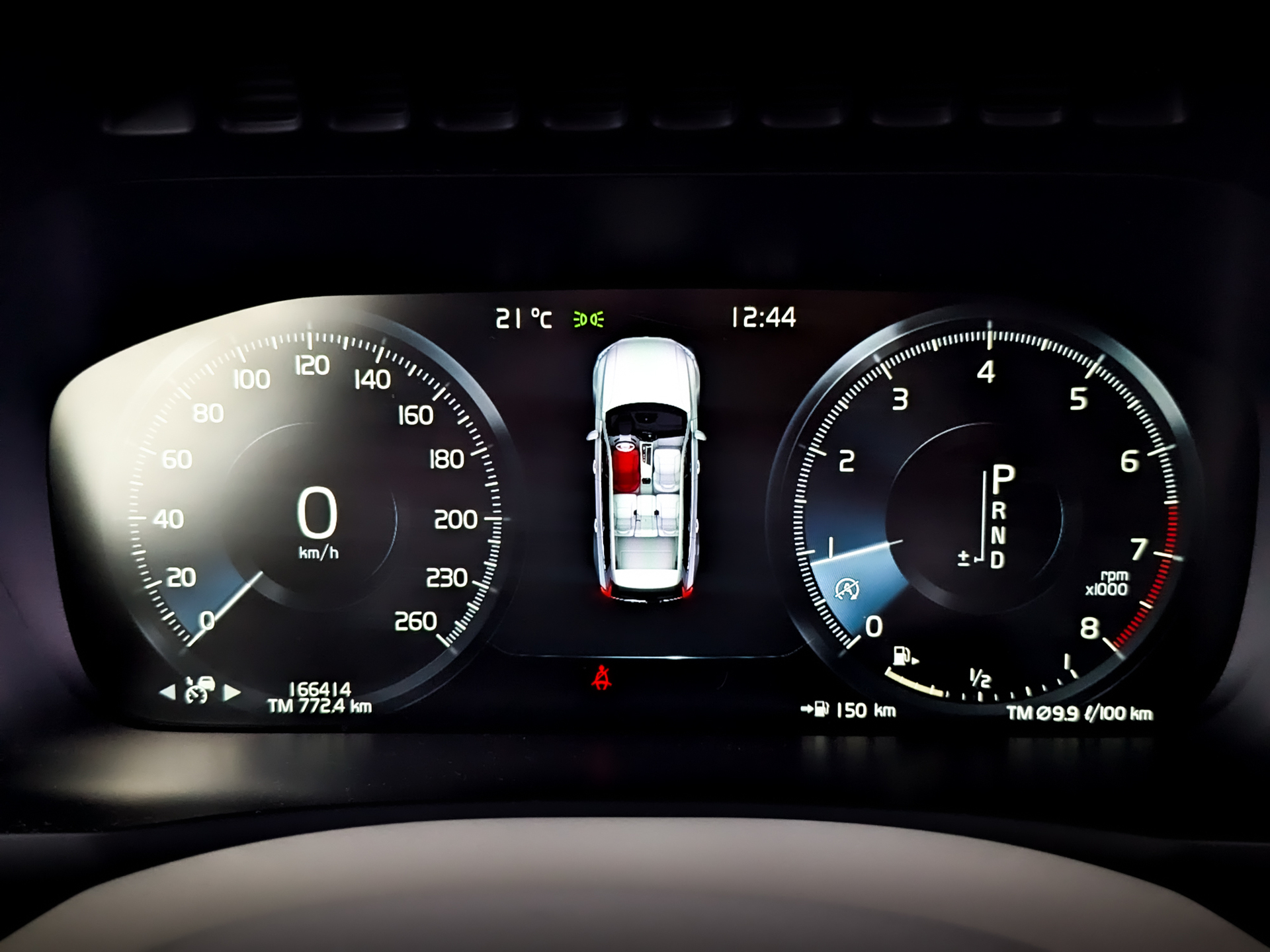 VOLVO XC90 2.00 (249 л.с), автомат, 2020, пробег 166 411 км