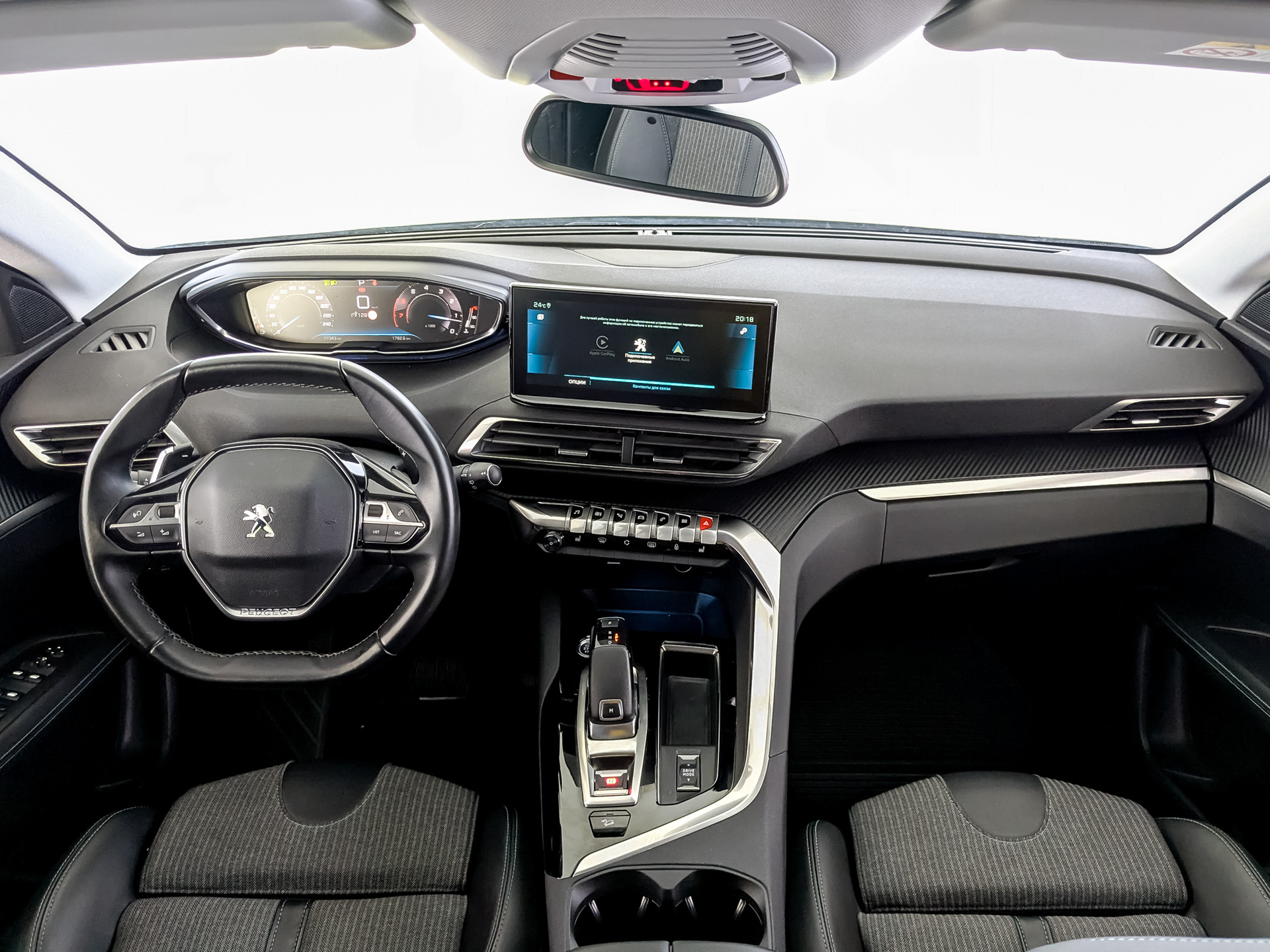 PEUGEOT 3008 1.60 (150 л.с), автомат, 2021, пробег 77 341 км