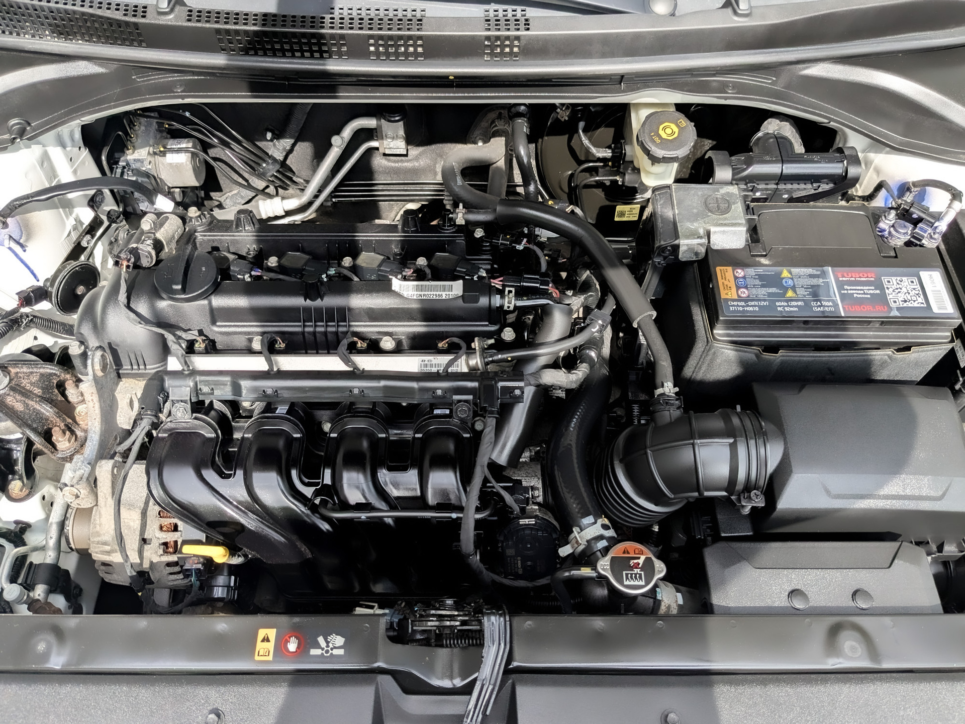 HYUNDAI Solaris 1.60 (123 л.с), автомат, 2022, пробег 71 339 км
