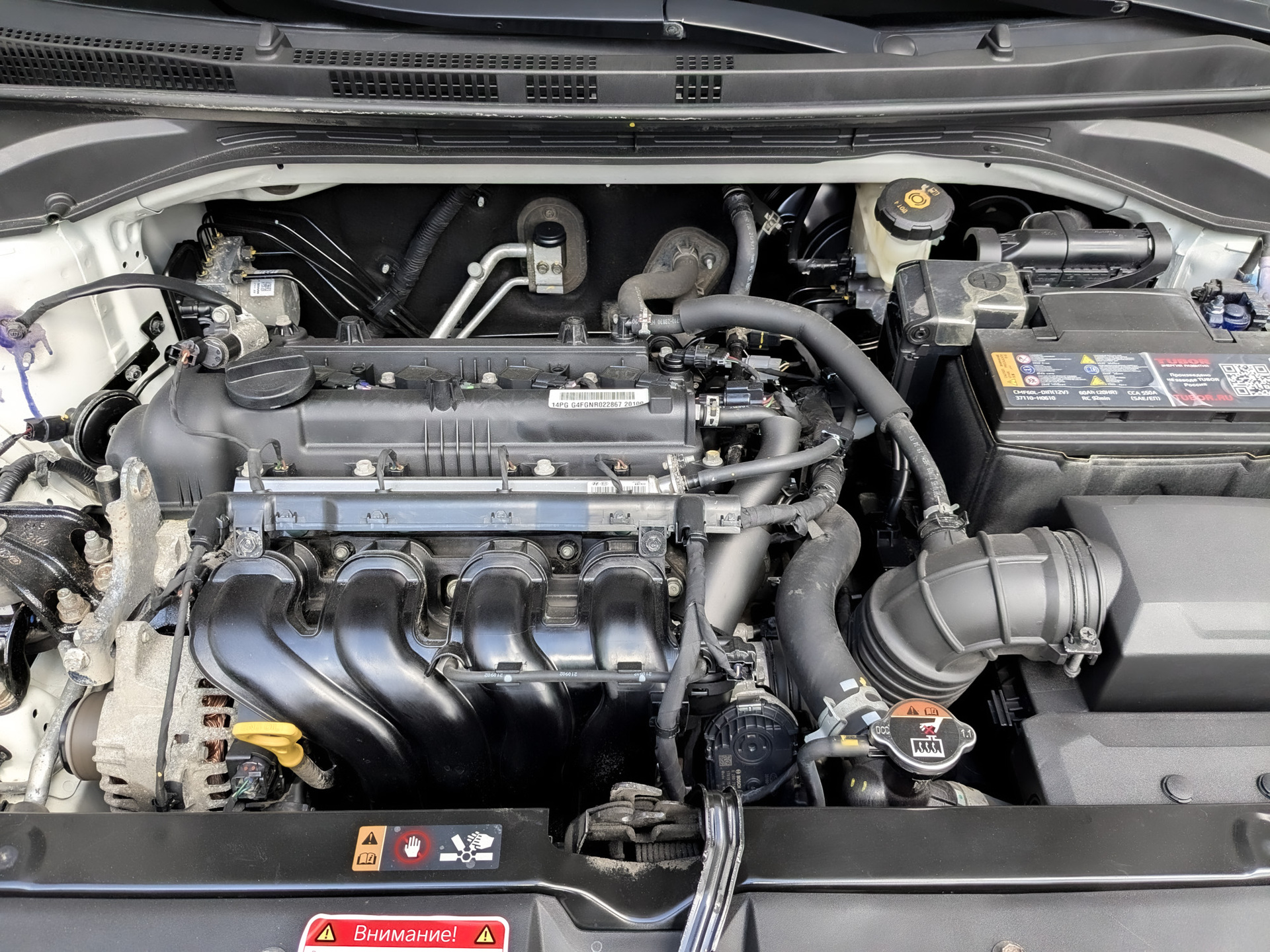 HYUNDAI Solaris 1.60 (123 л.с), автомат, 2022, пробег 83 879 км