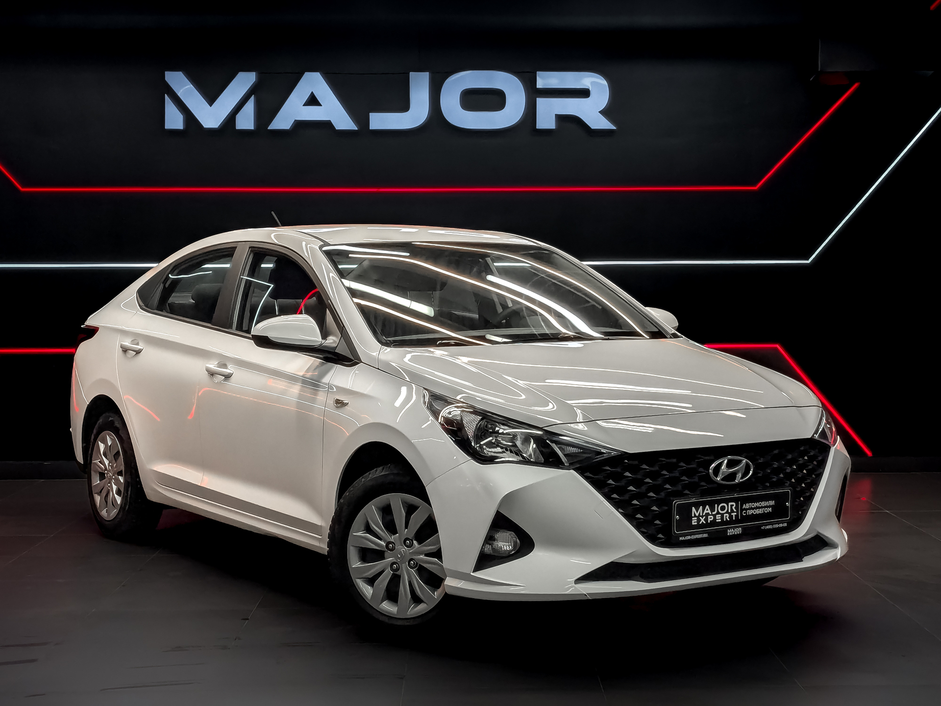 HYUNDAI Solaris 1.60 (123 л.с), автомат, 2022, пробег 57 569 км
