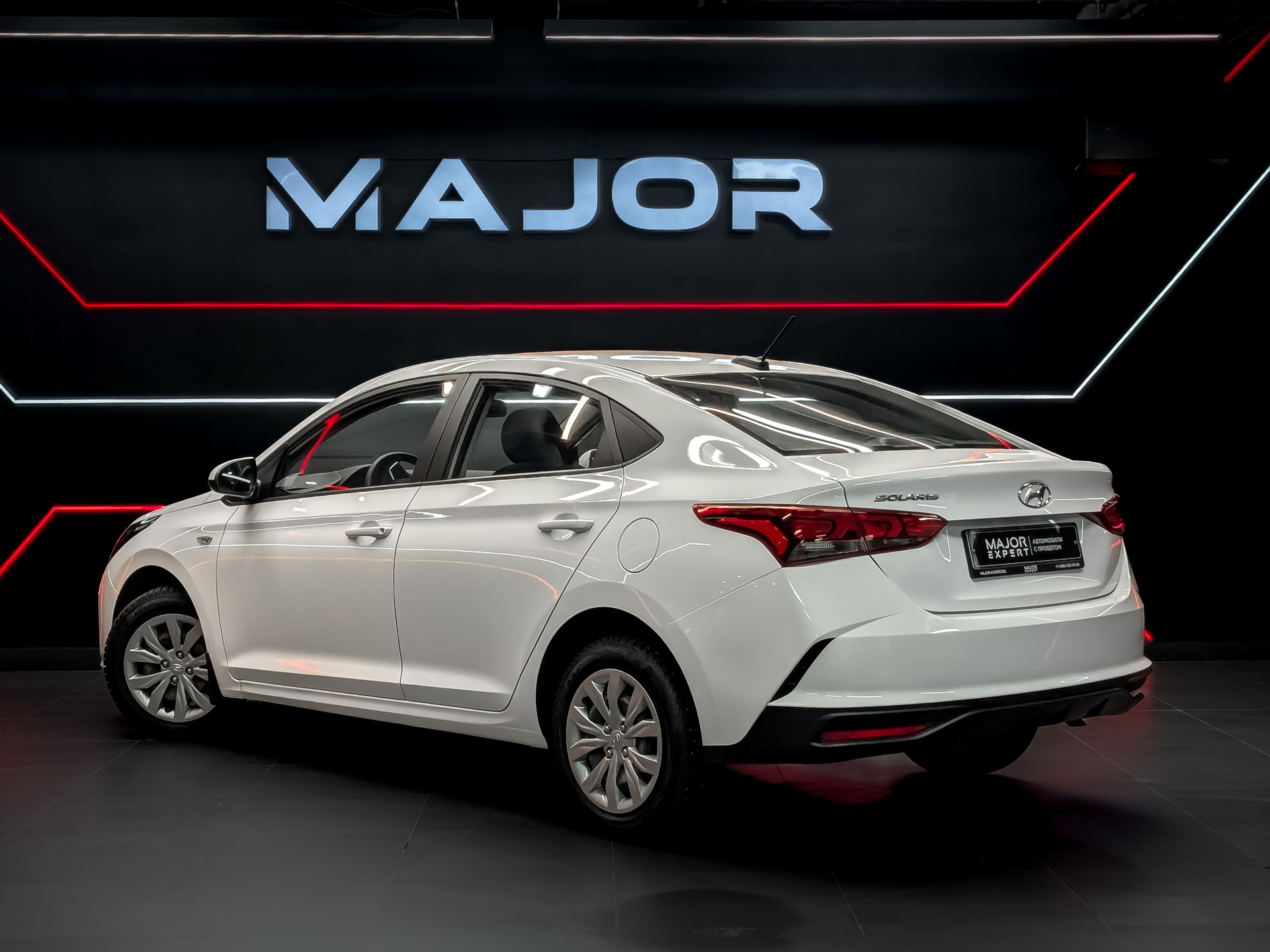 HYUNDAI Solaris 1.60 (123 л.с), автомат, 2022, пробег 57 569 км