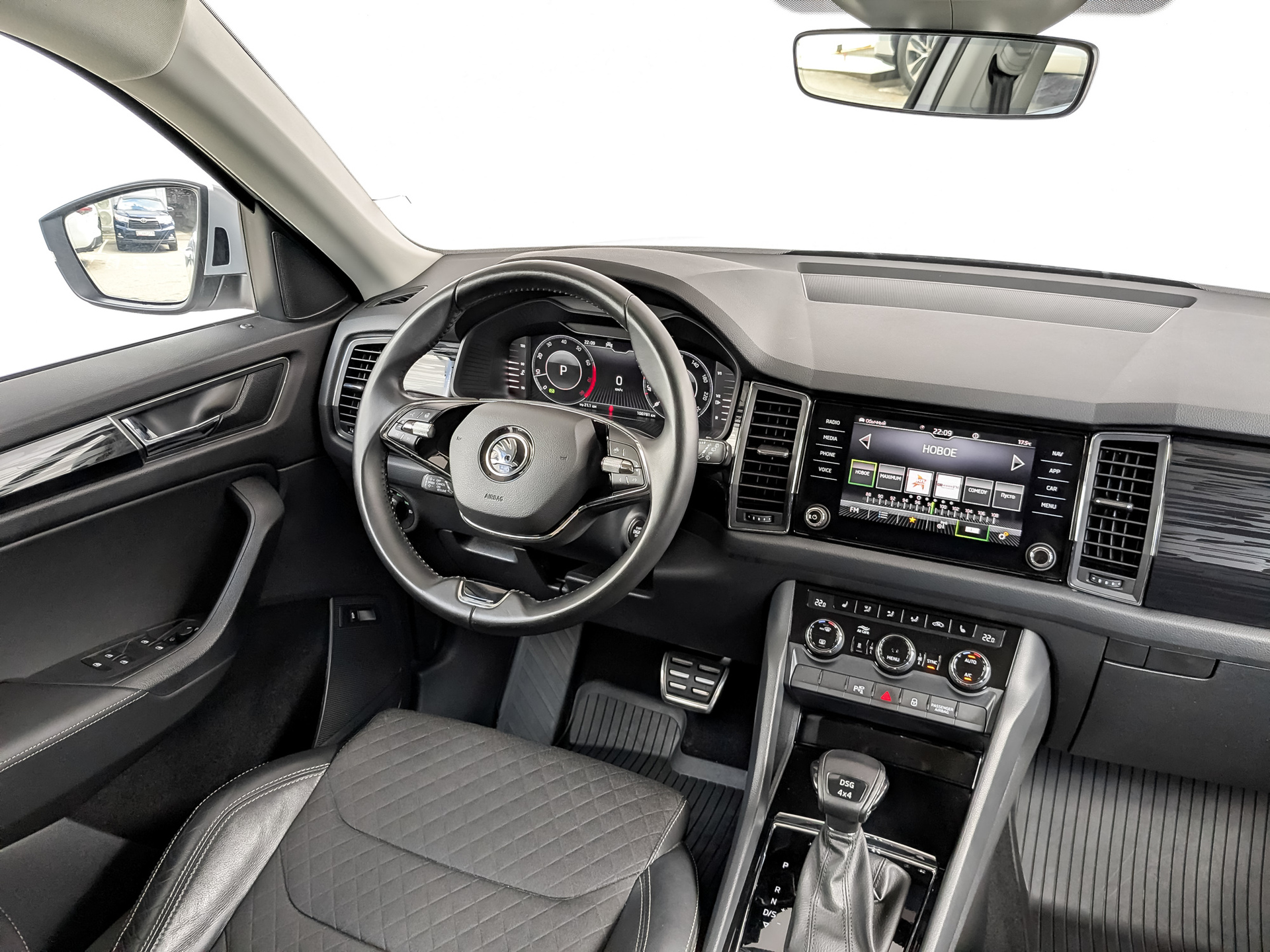 SKODA Kodiaq 2.00 (180 л.с), автомат, 2021, пробег 100 760 км