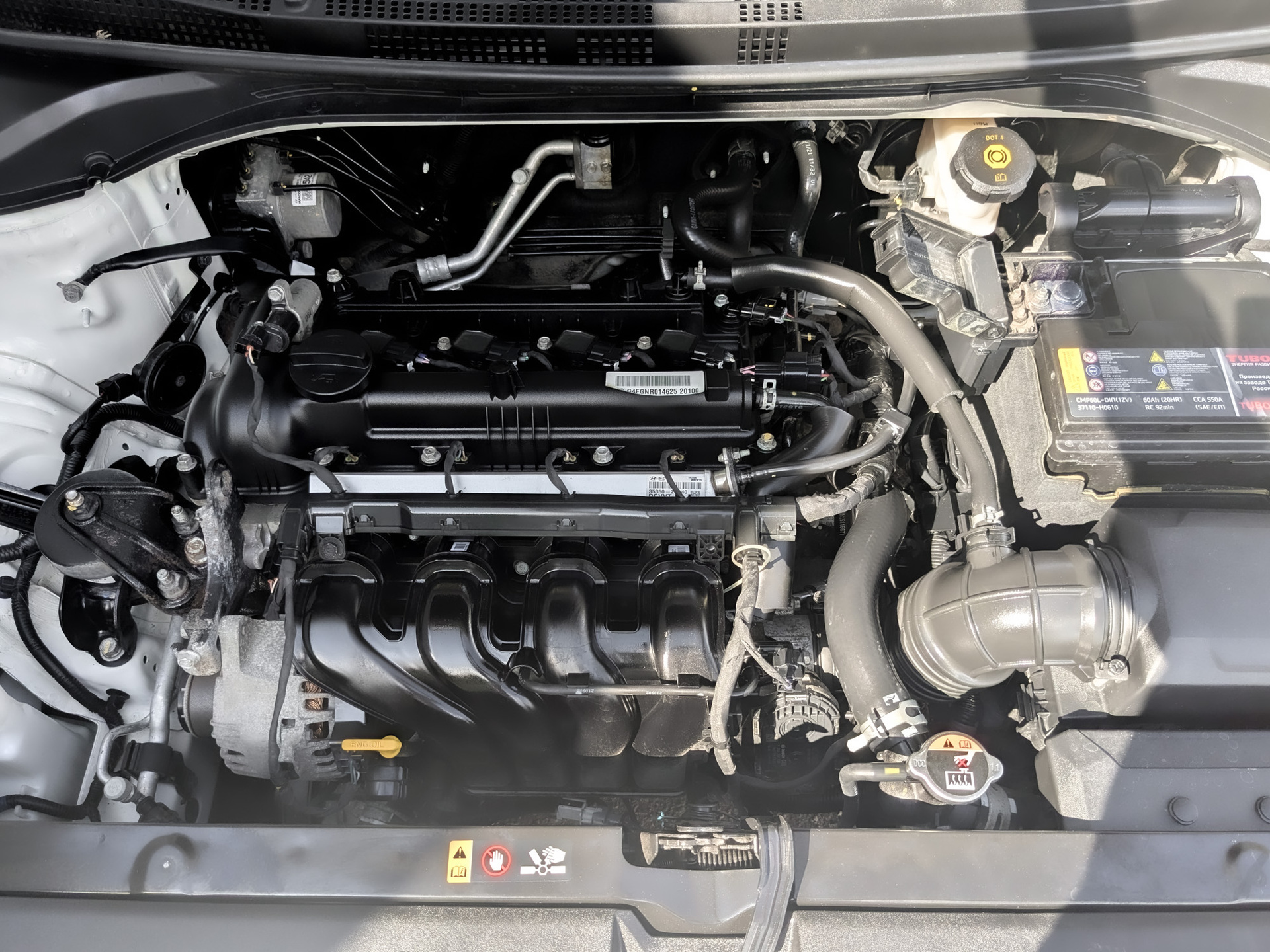 HYUNDAI Solaris 1.60 (123 л.с), автомат, 2022, пробег 87 845 км