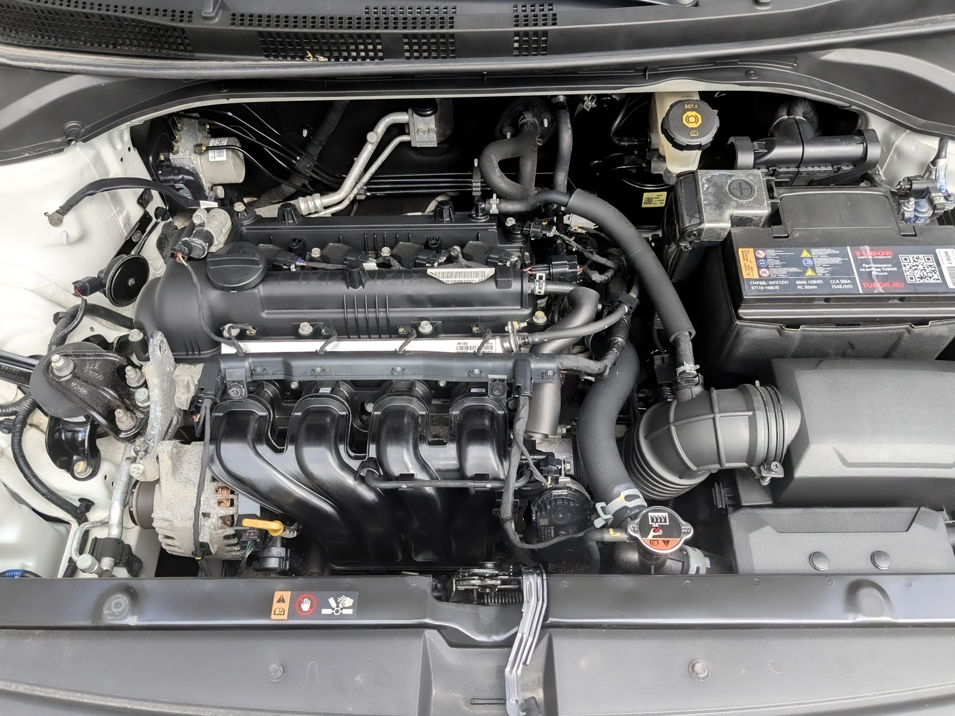 HYUNDAI Solaris 1.60 (123 л.с), автомат, 2022, пробег 87 026 км