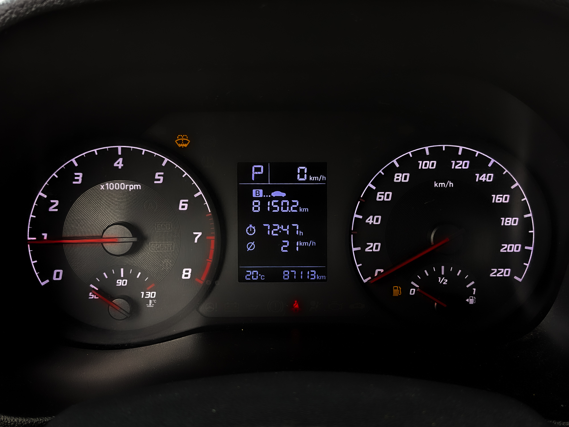 HYUNDAI Solaris 1.60 (123 л.с), автомат, 2022, пробег 87 026 км