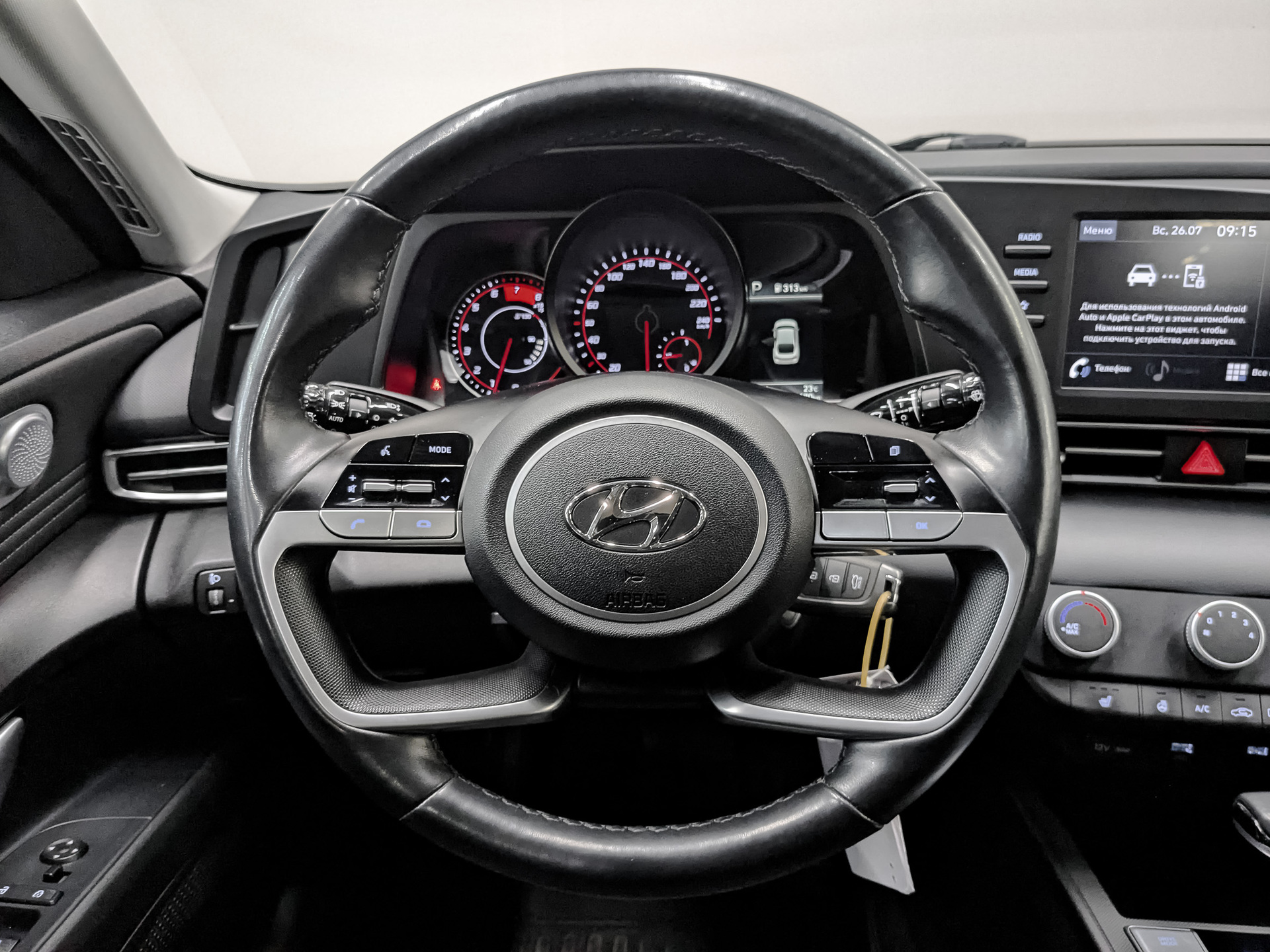HYUNDAI Elantra 1.60 (128 л.с), автомат, 2022, пробег 73 028 км