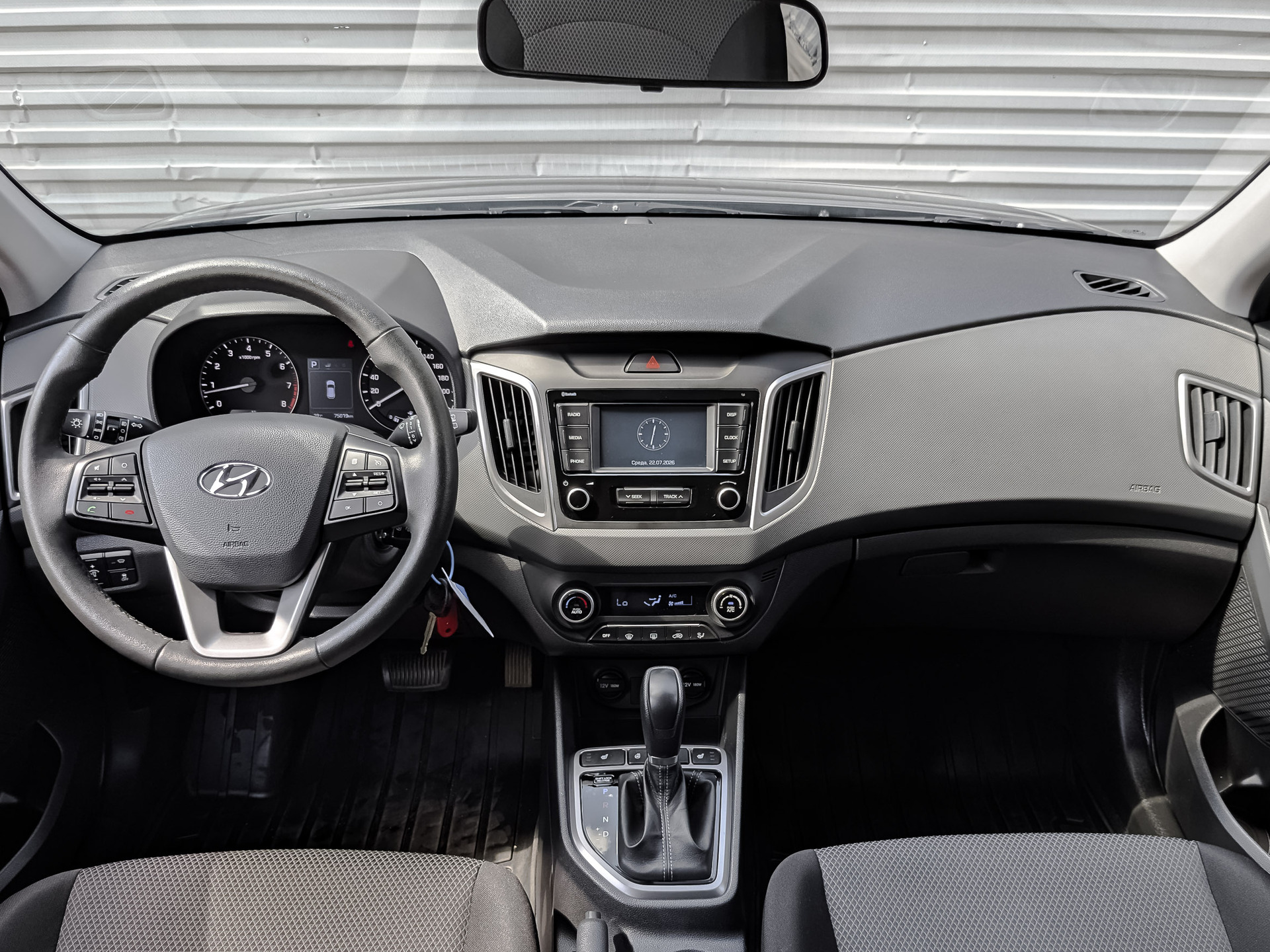 HYUNDAI Creta 2.00 (149 л.с), автомат, 2021, пробег 74 996 км