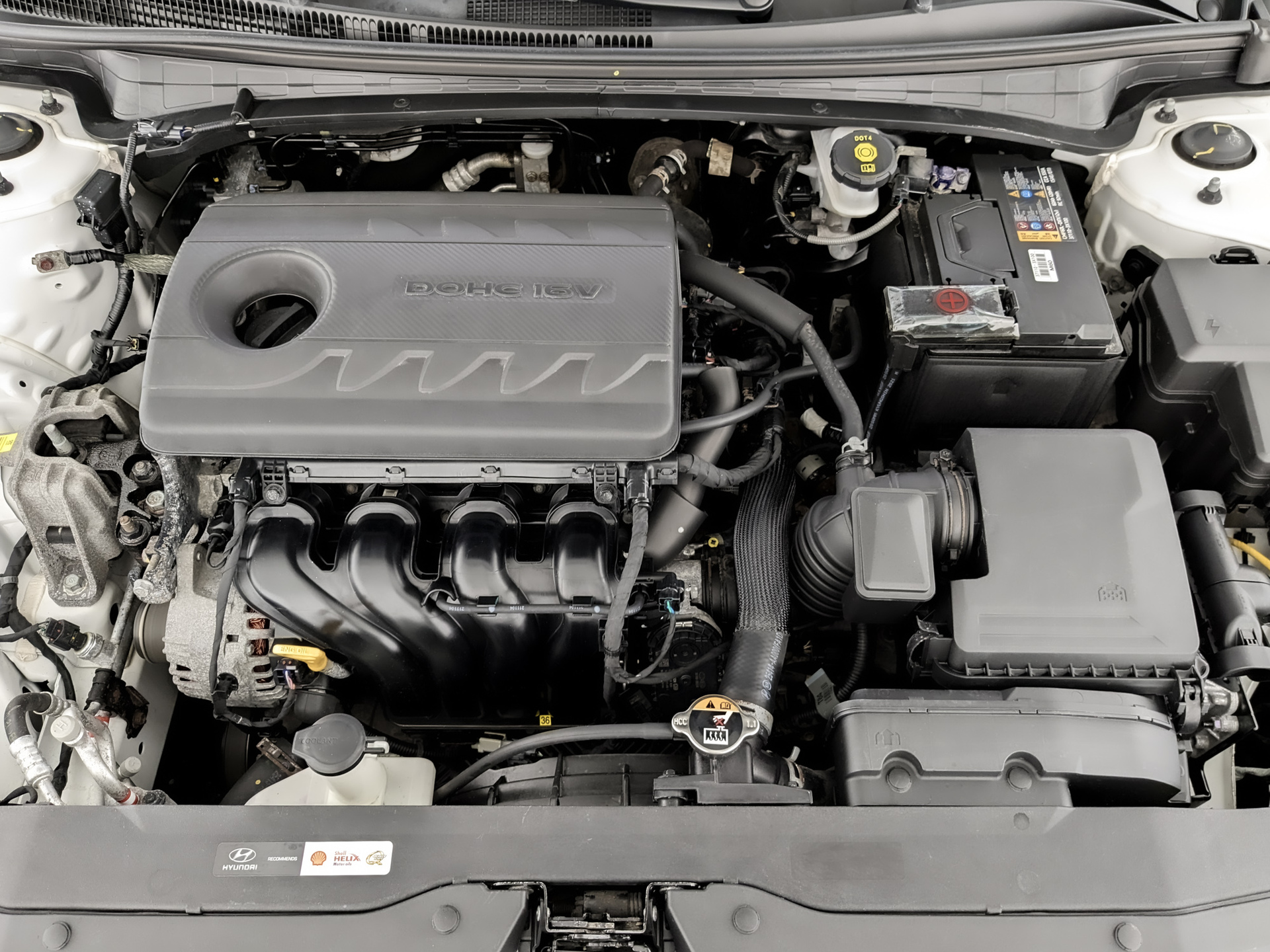 HYUNDAI Elantra 1.60 (128 л.с), автомат, 2022, пробег 70 157 км