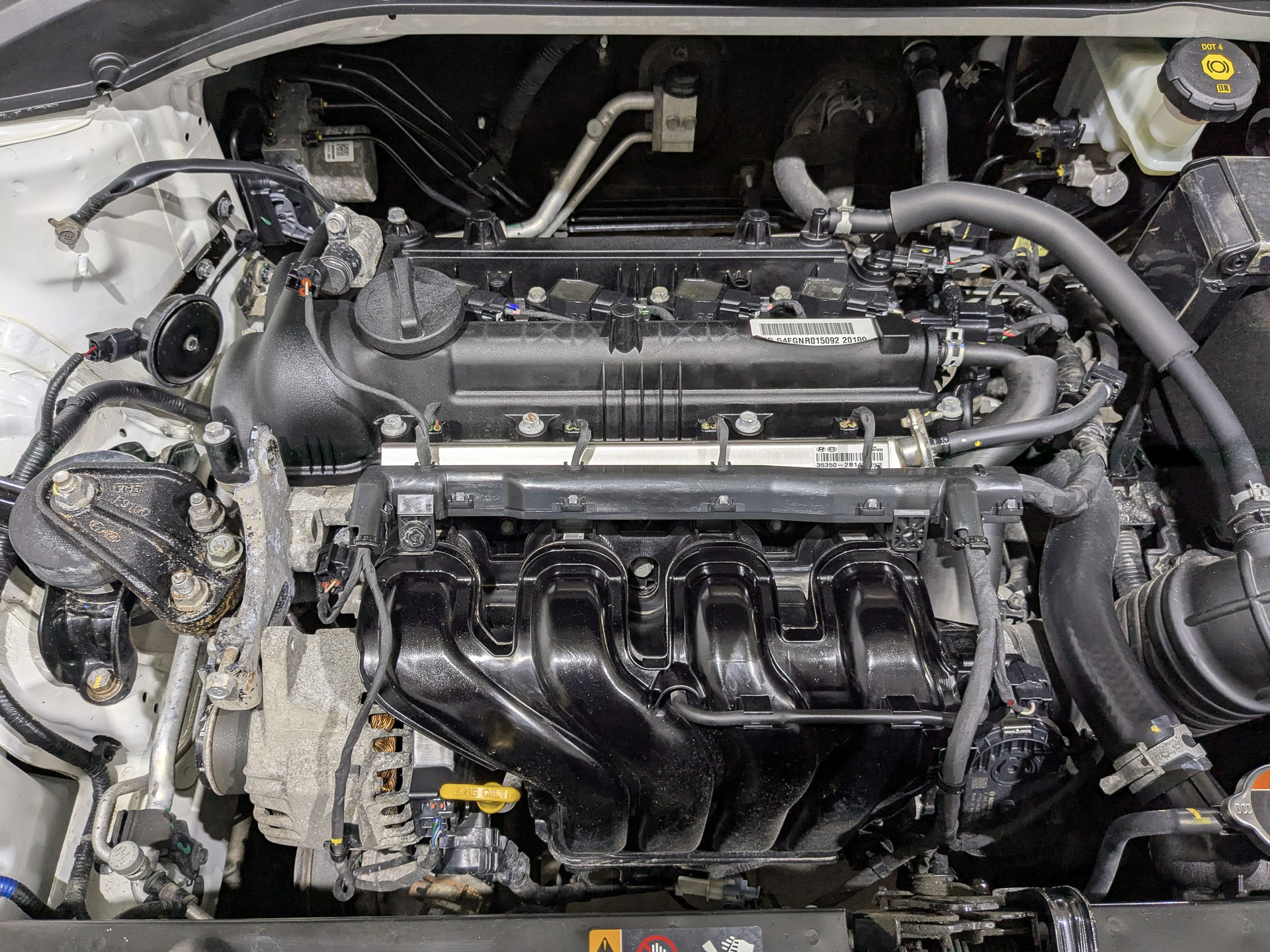 HYUNDAI Solaris 1.60 (123 л.с), автомат, 2022, пробег 136 830 км