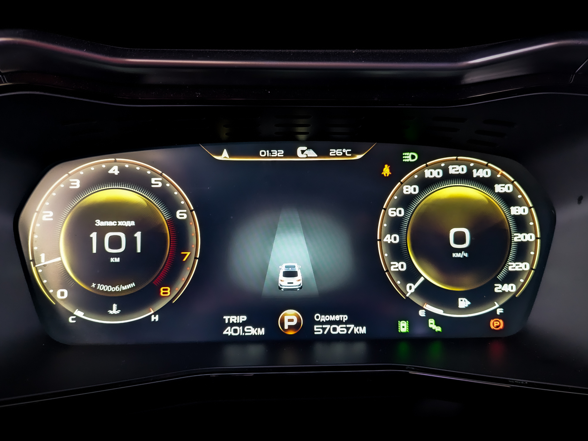 GEELY Tugella 2.00 (238 л.с), автомат, 2023, пробег 57 066 км