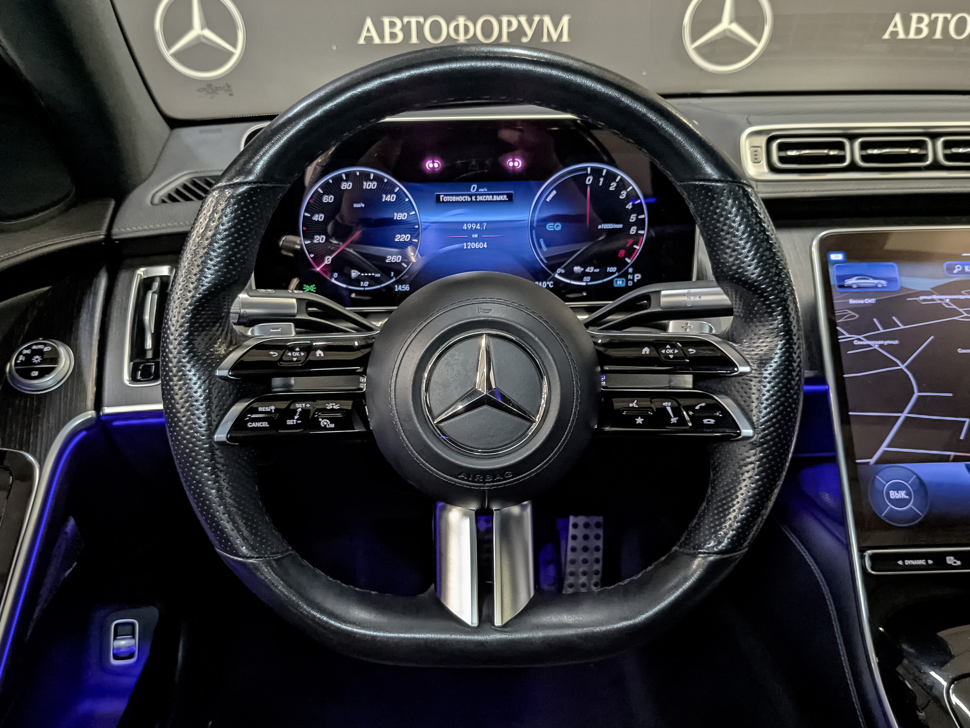 MERCEDES-BENZ S-Класс 3.00 (442 л.с), автомат, 2022, пробег 120 596 км
