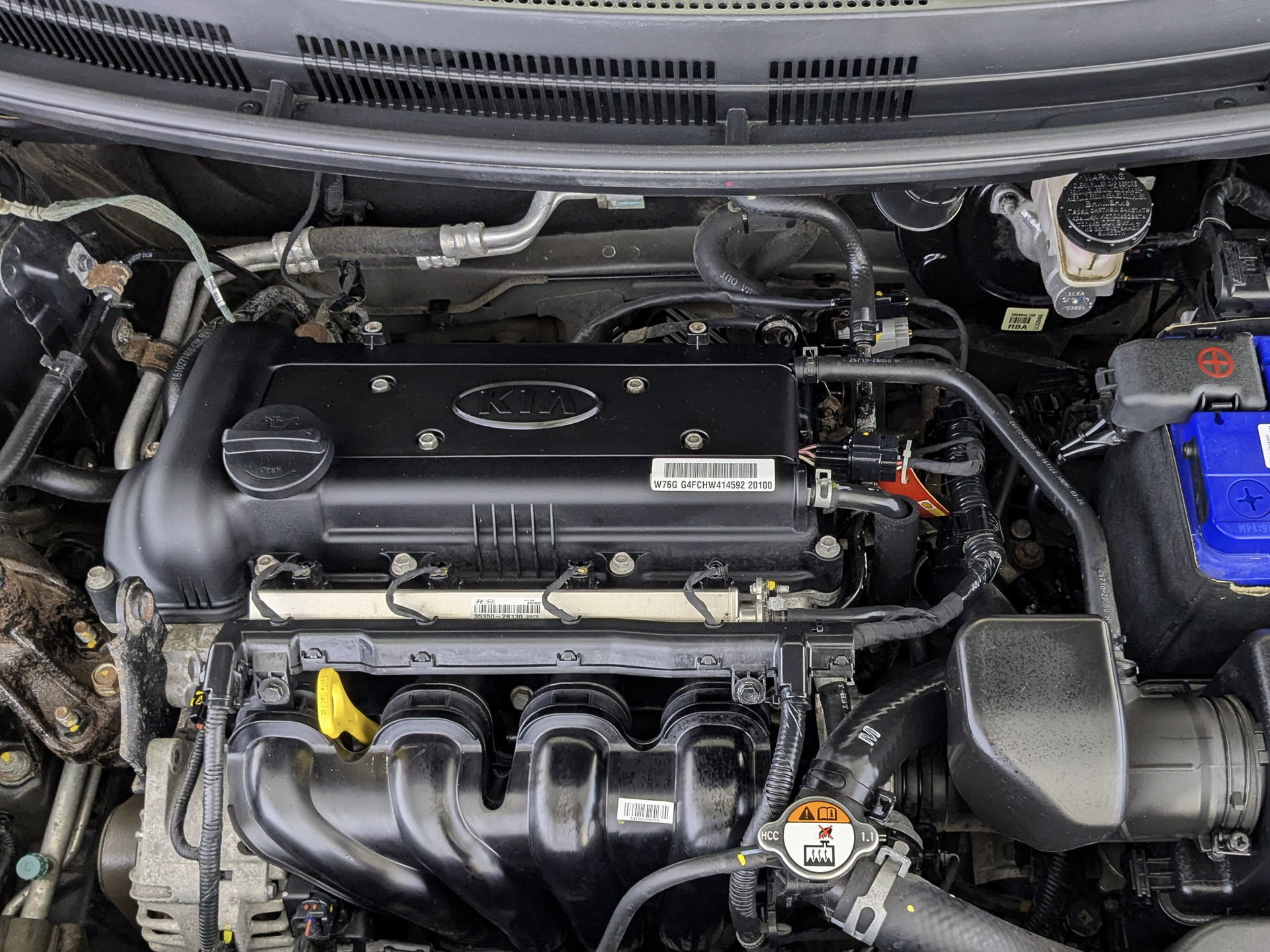 KIA Rio 1.60 (123 л.с), автомат, 2017, пробег 41 179 км