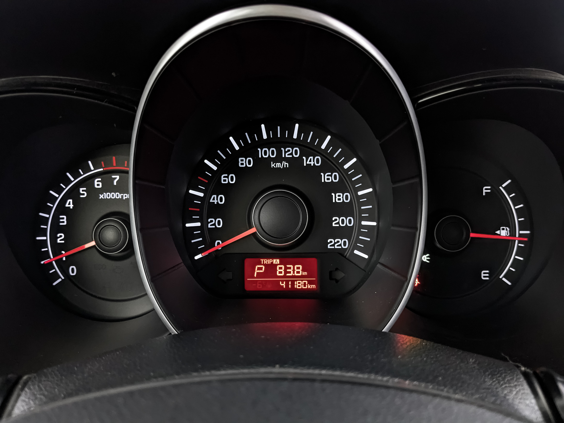 KIA Rio 1.60 (123 л.с), автомат, 2017, пробег 41 179 км