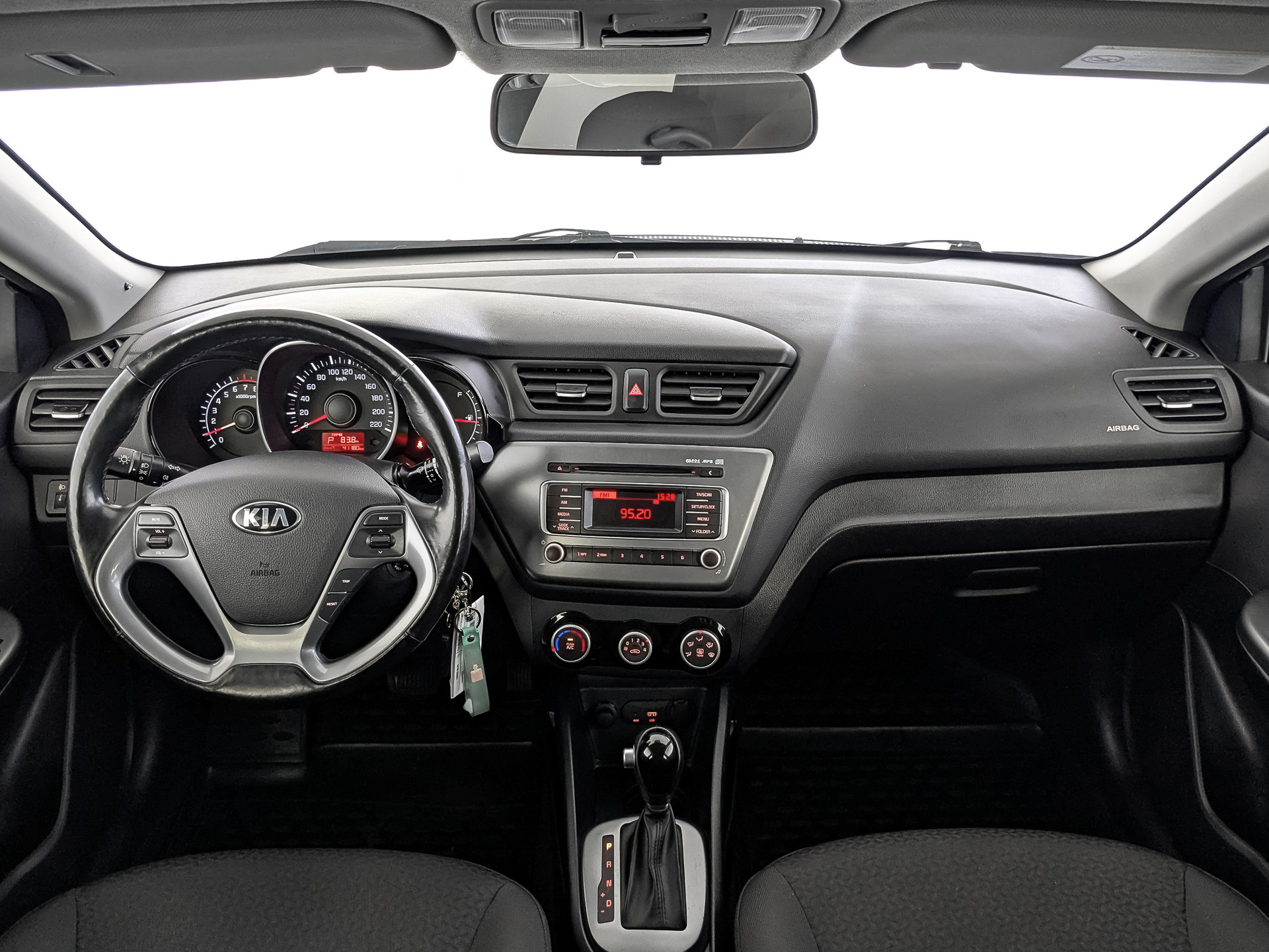 KIA Rio 1.60 (123 л.с), автомат, 2017, пробег 41 179 км
