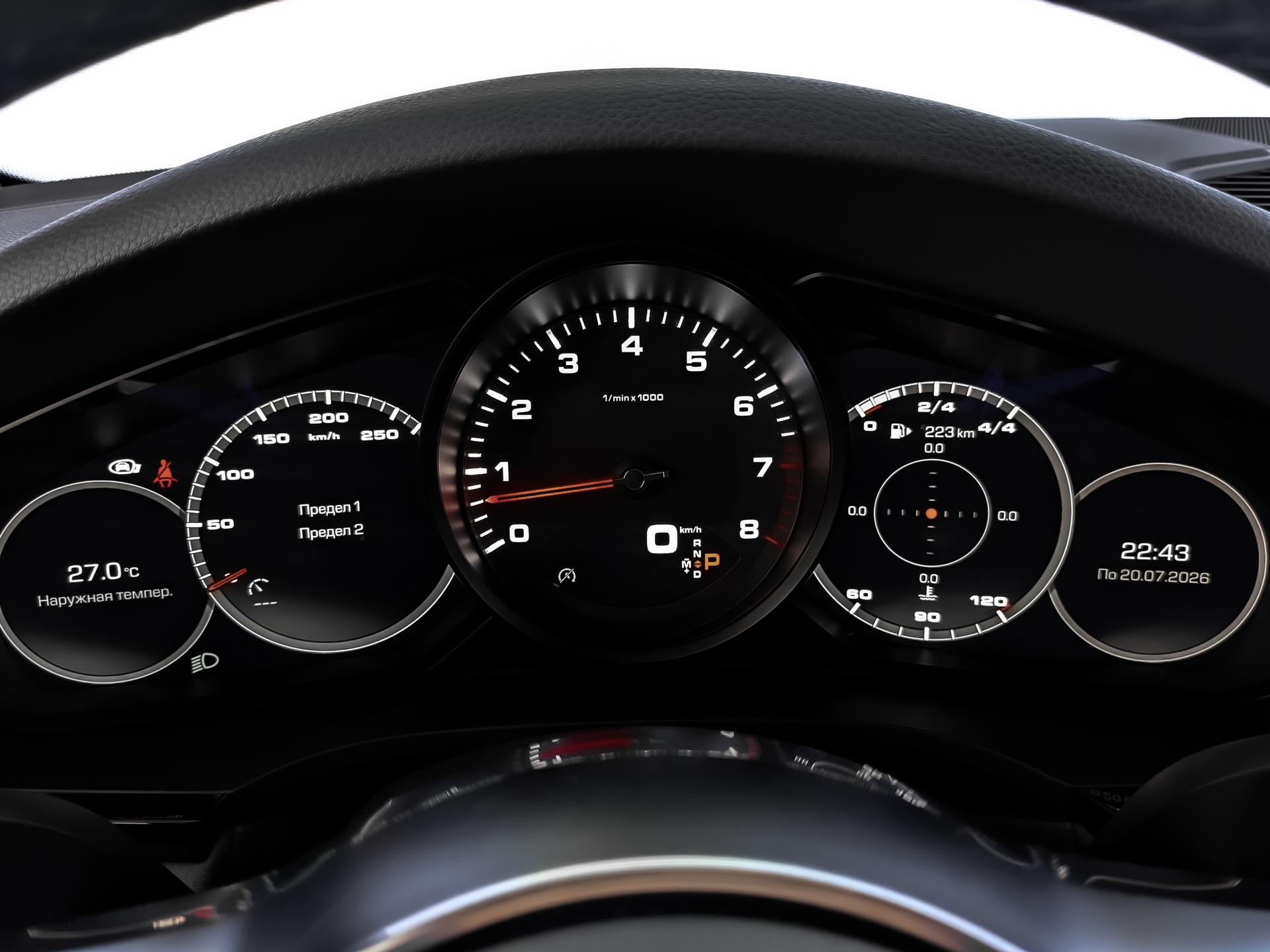 PORSCHE Cayenne 3.00 (340 л.с), автомат, 2019, пробег 123 838 км