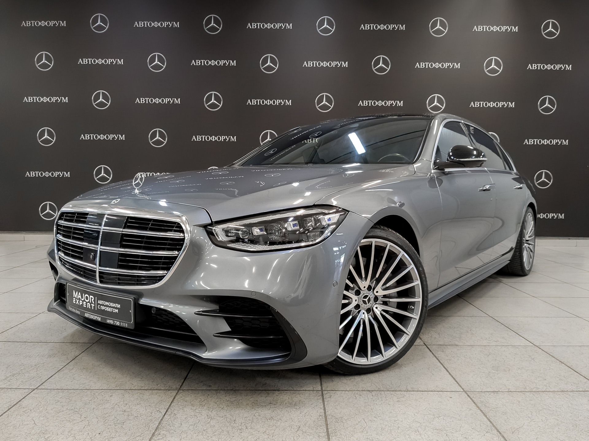 MERCEDES-BENZ S-Класс 3.00 (381 л.с), автомат, 2021, пробег 75 539 км