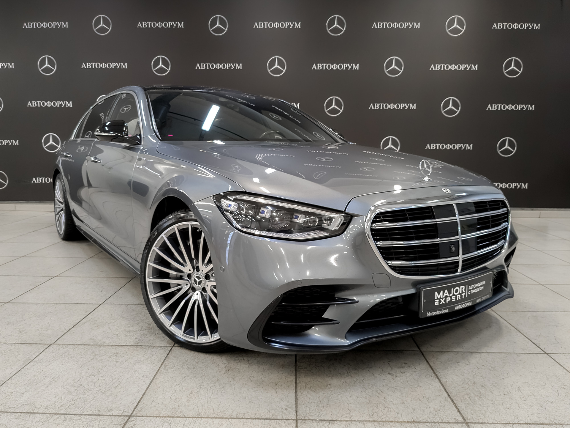 MERCEDES-BENZ S-Класс 3.00 (381 л.с), автомат, 2021, пробег 75 539 км