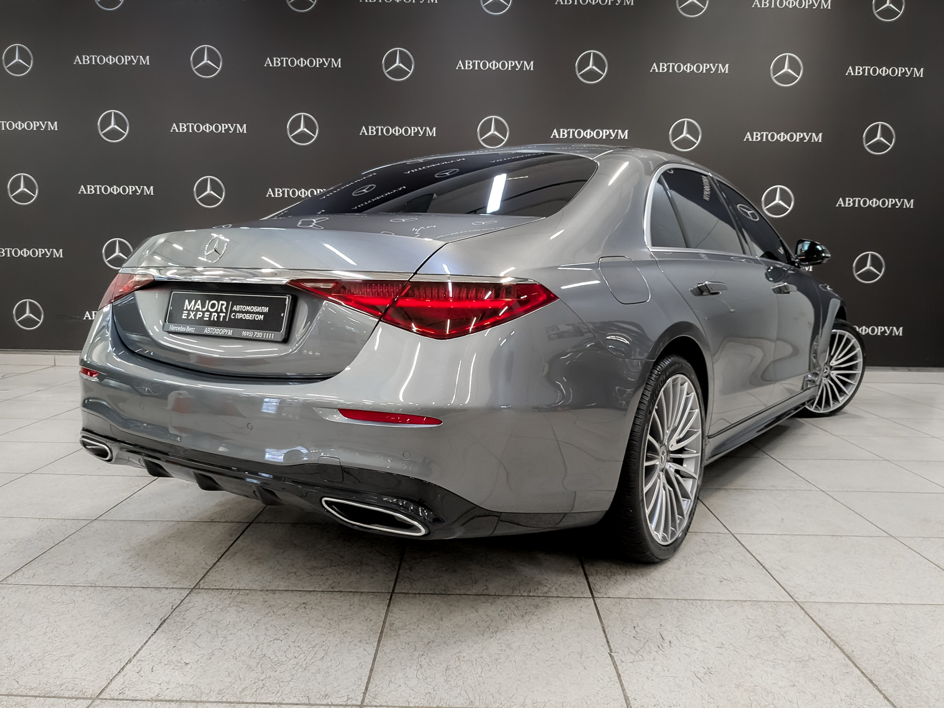 MERCEDES-BENZ S-Класс 3.00 (381 л.с), автомат, 2021, пробег 75 539 км