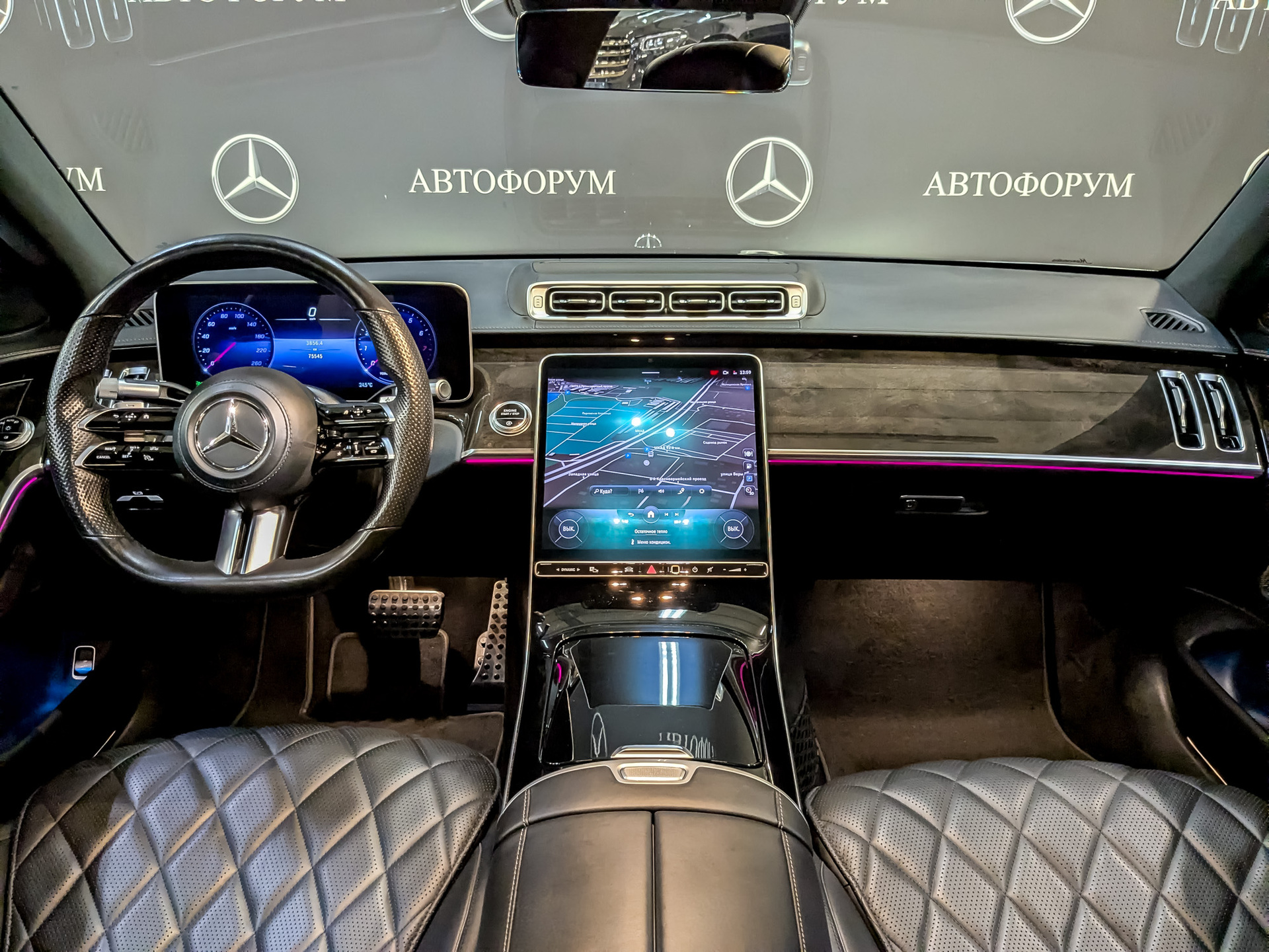MERCEDES-BENZ S-Класс 3.00 (381 л.с), автомат, 2021, пробег 75 539 км
