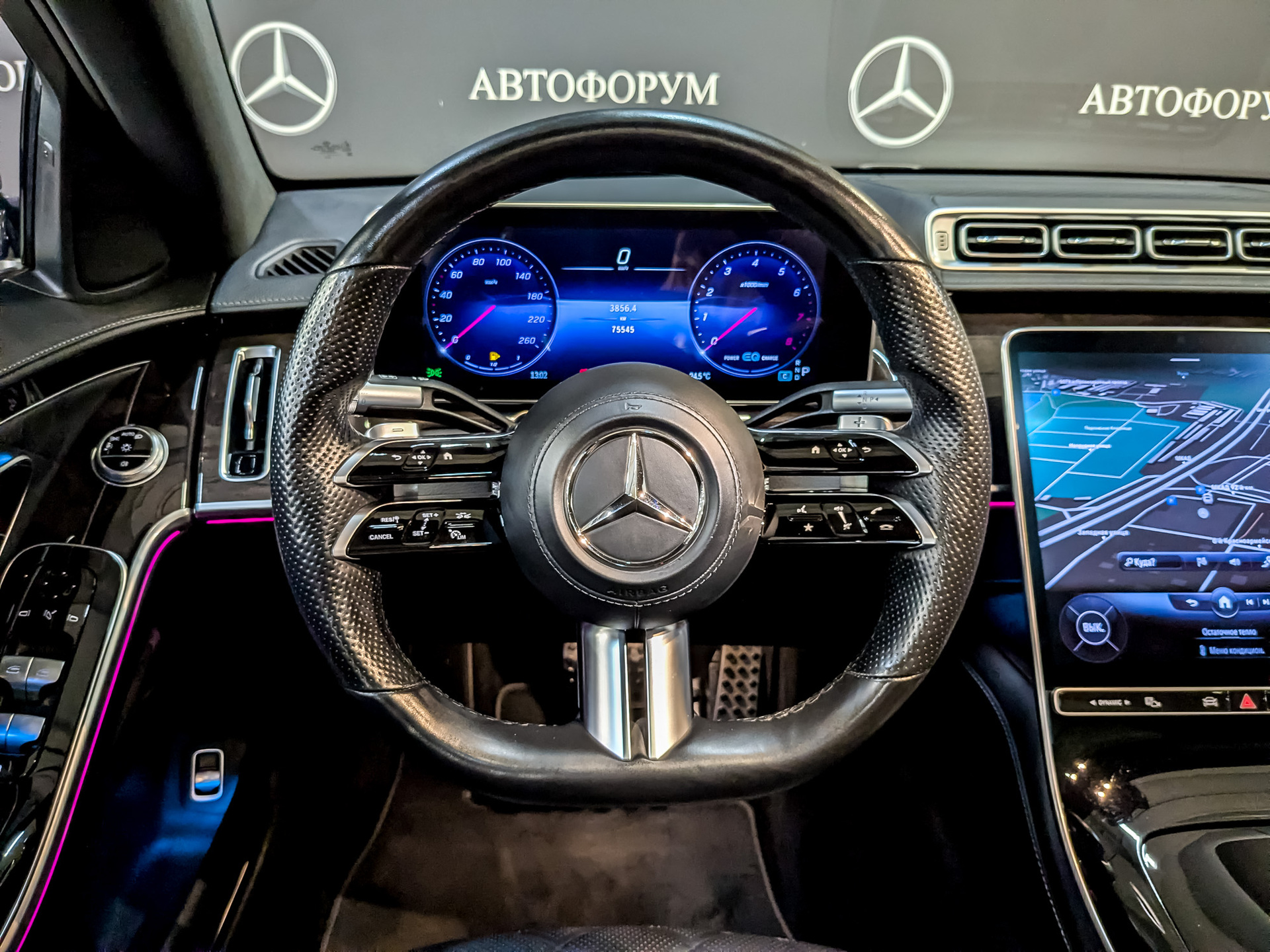 MERCEDES-BENZ S-Класс 3.00 (381 л.с), автомат, 2021, пробег 75 539 км