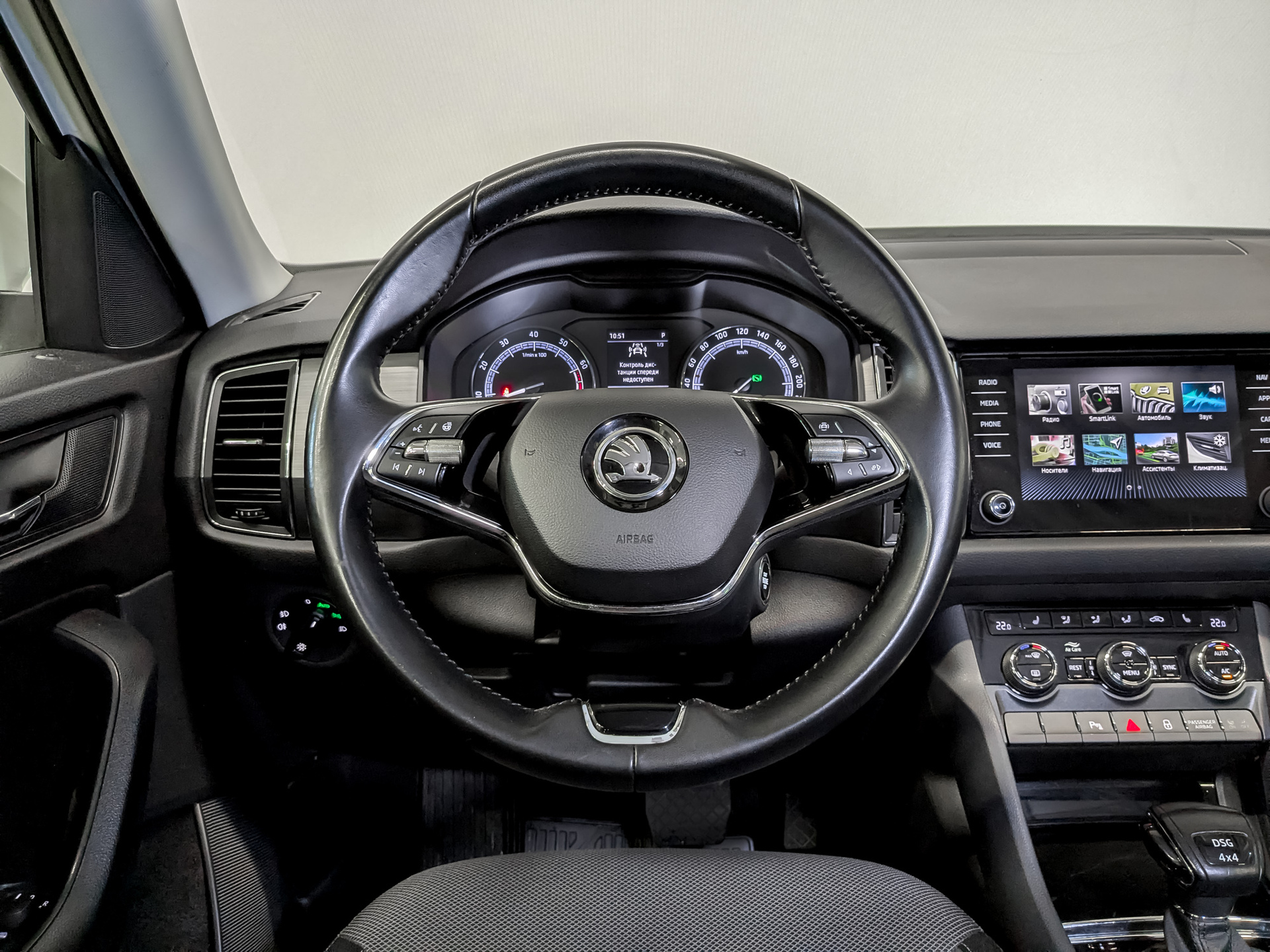 SKODA Kodiaq 1.40 (150 л.с), автомат, 2021, пробег 119 382 км