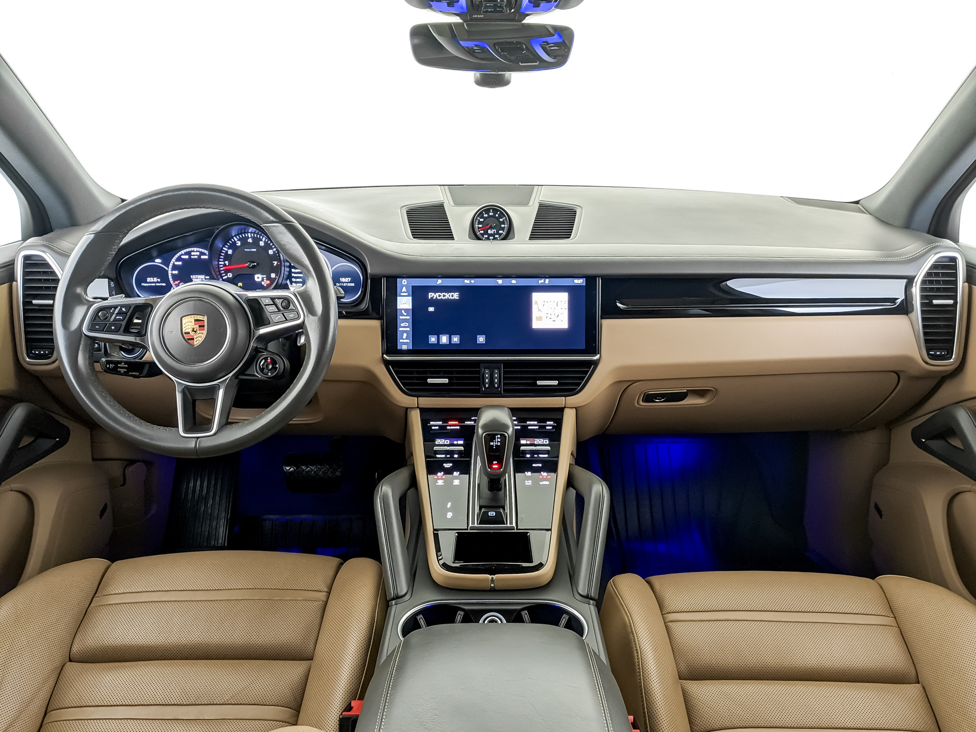 PORSCHE Cayenne 3.00 (340 л.с), автомат, 2020, пробег 107 289 км