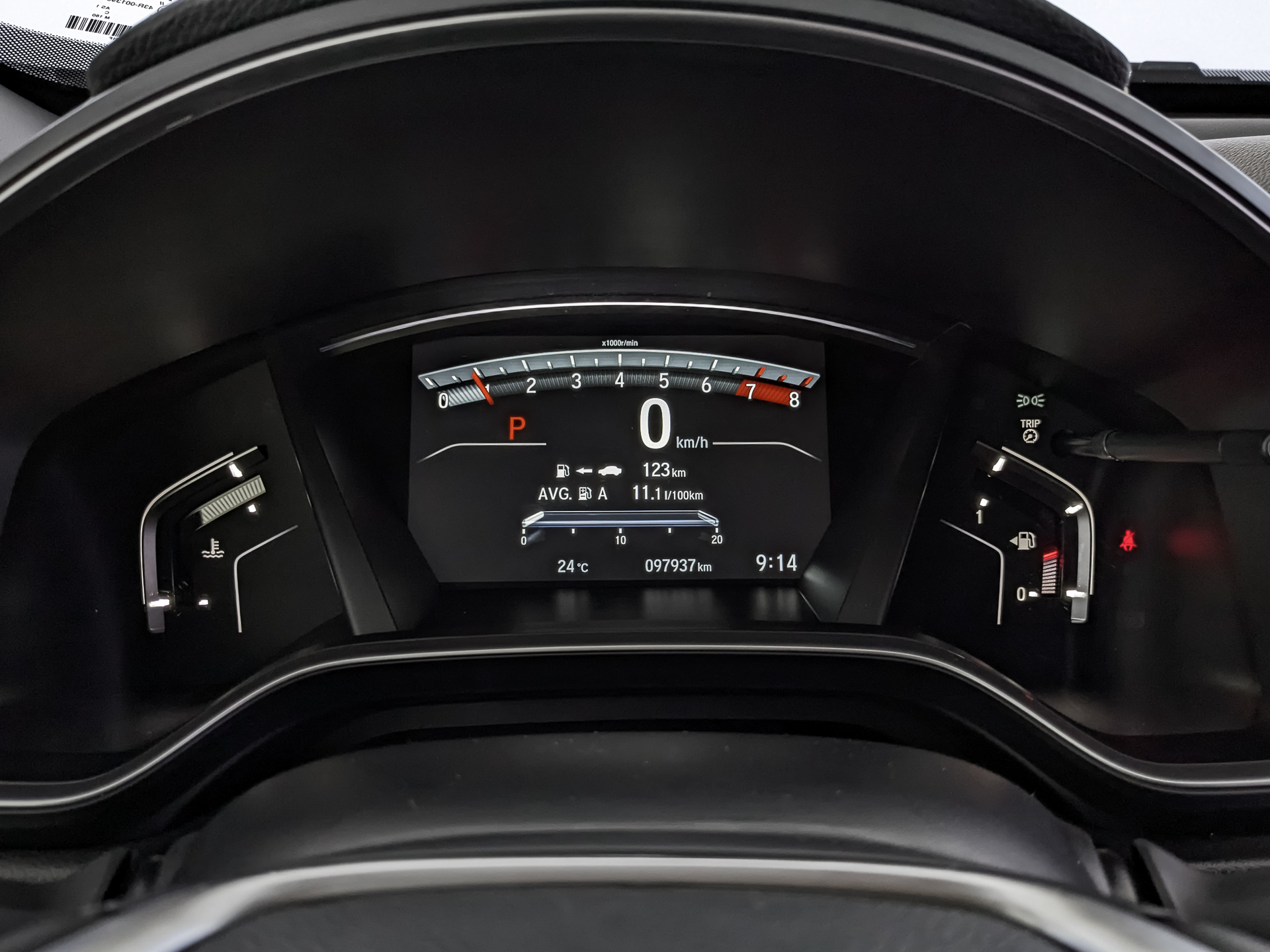 HONDA CR-V 2.40 (186 л.с), автомат, 2021, пробег 97 930 км