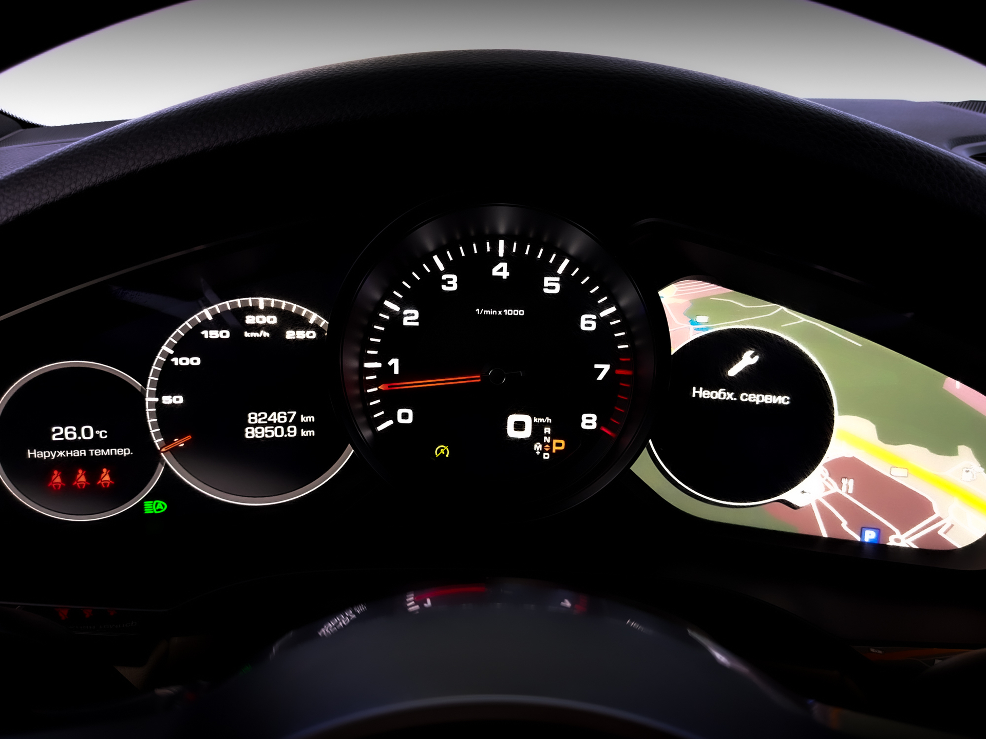 PORSCHE Cayenne Coupe I 3.00 (340 л.с), автомат, 2021, пробег 82 464 км